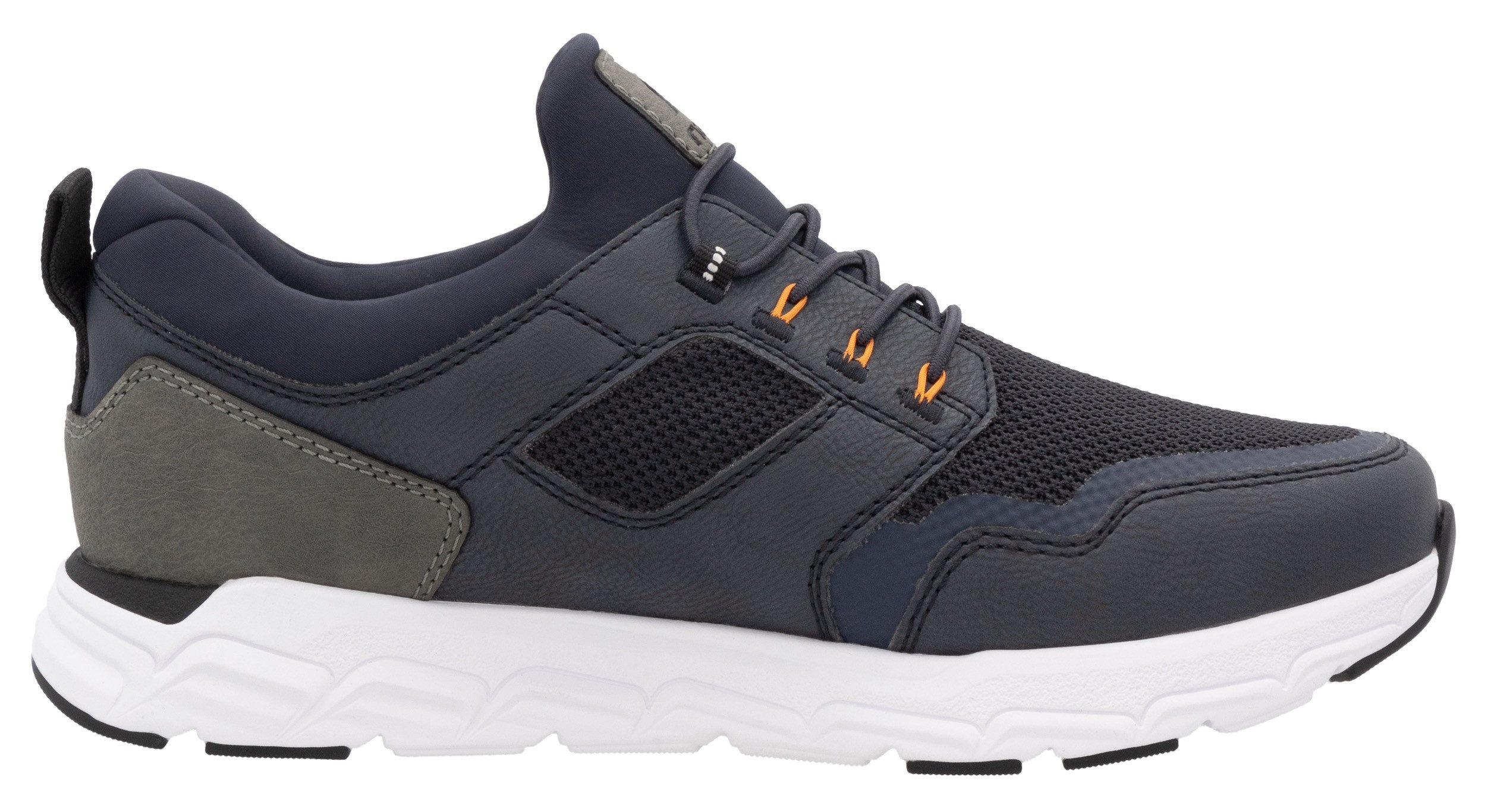 RIEKER Sport Slip-on sneakers uit de nieuwe christoph kramer collectie, met memocup binnenzool