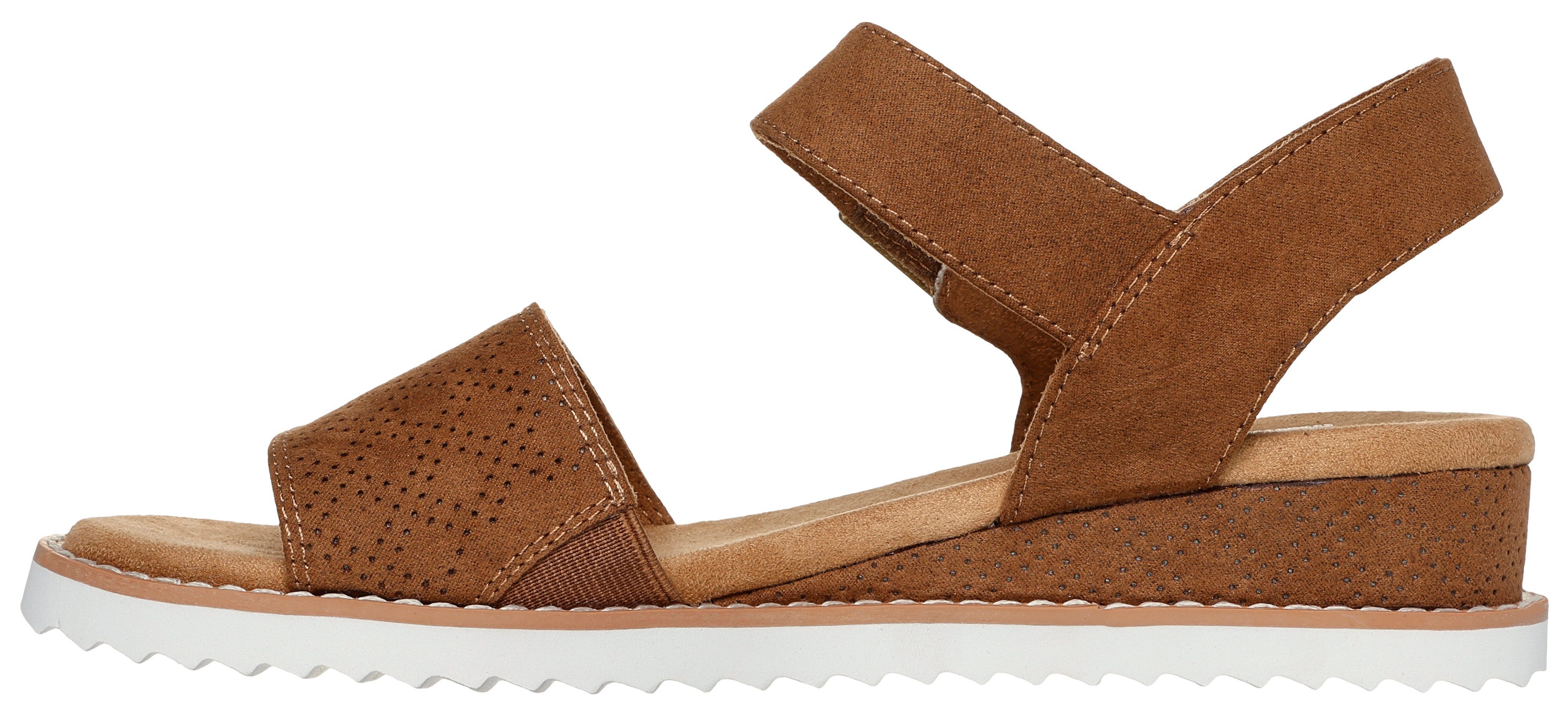 Skechers Sleehaksandaaltjes Desert Kiss Sandaal, wedge, zomerschoen in vegan uitvoering