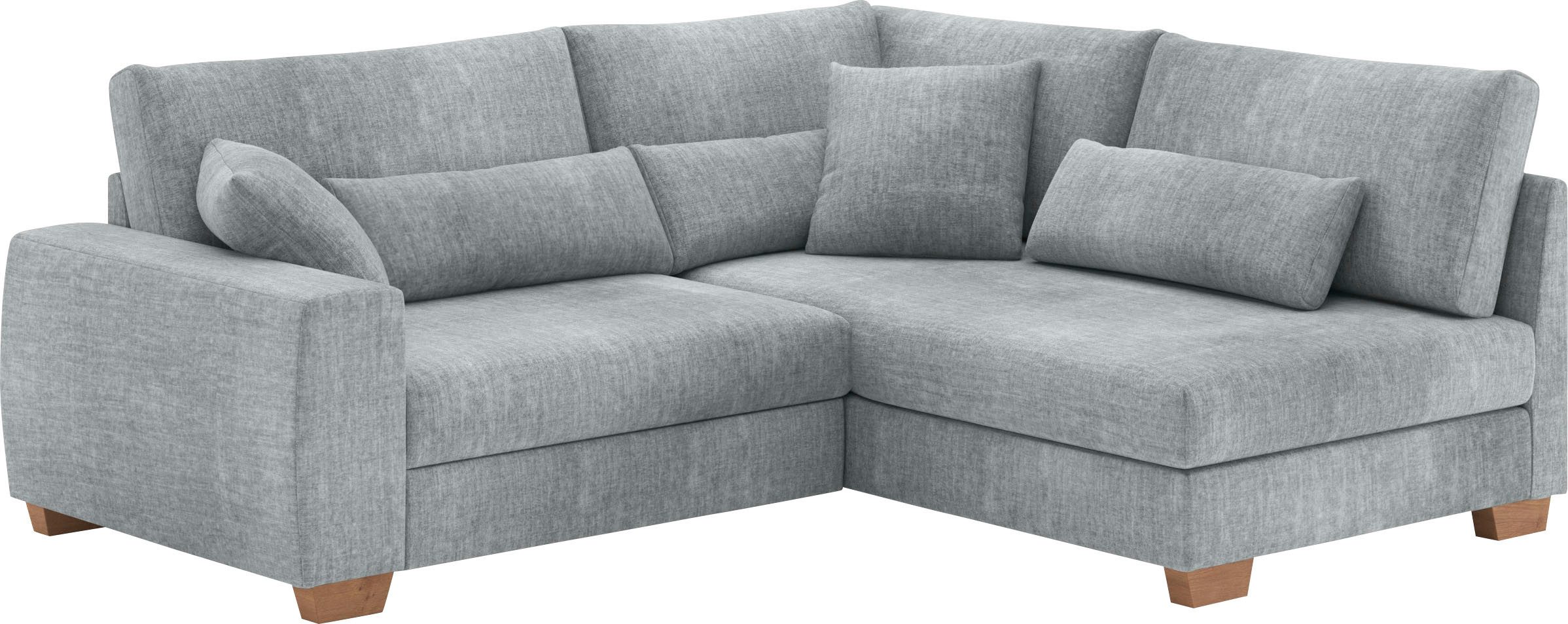 Mr. Couch Hoekbank Hilla L-vorm Met pocketvering, optioneel met slaapfunctie en pocketvering