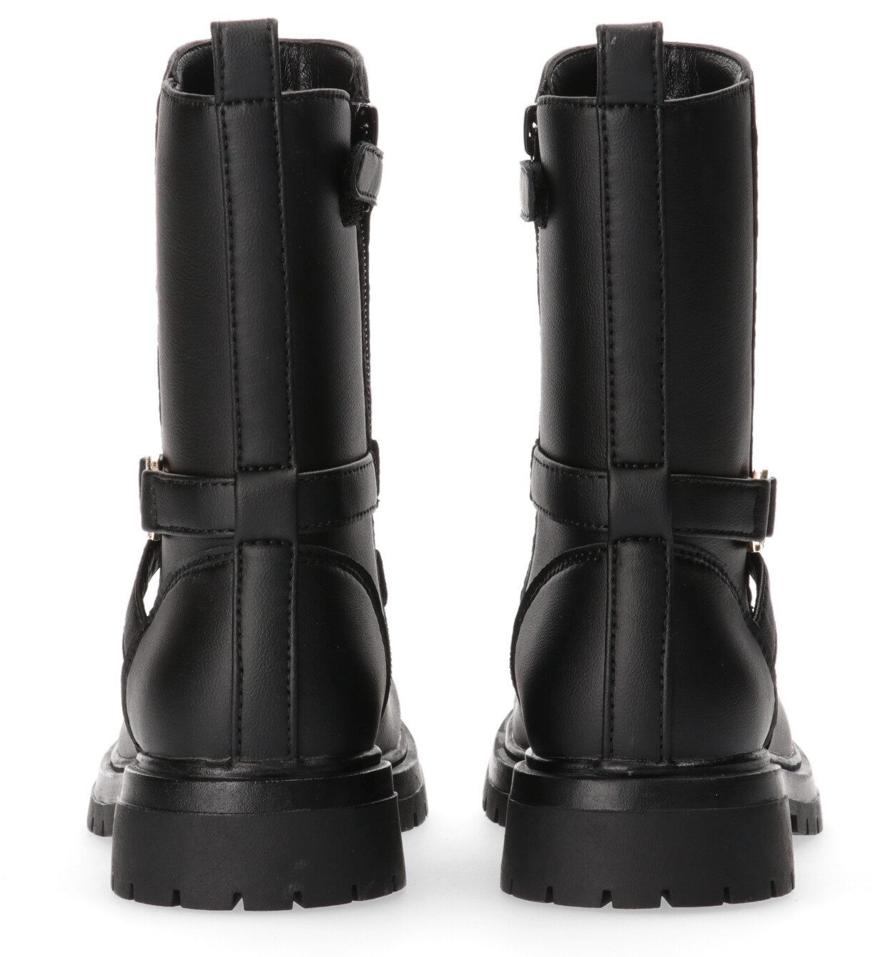Tommy Hilfiger Bikerboots Chelsea boots, laarzen, winterlaarzen met gouden logo-embleem