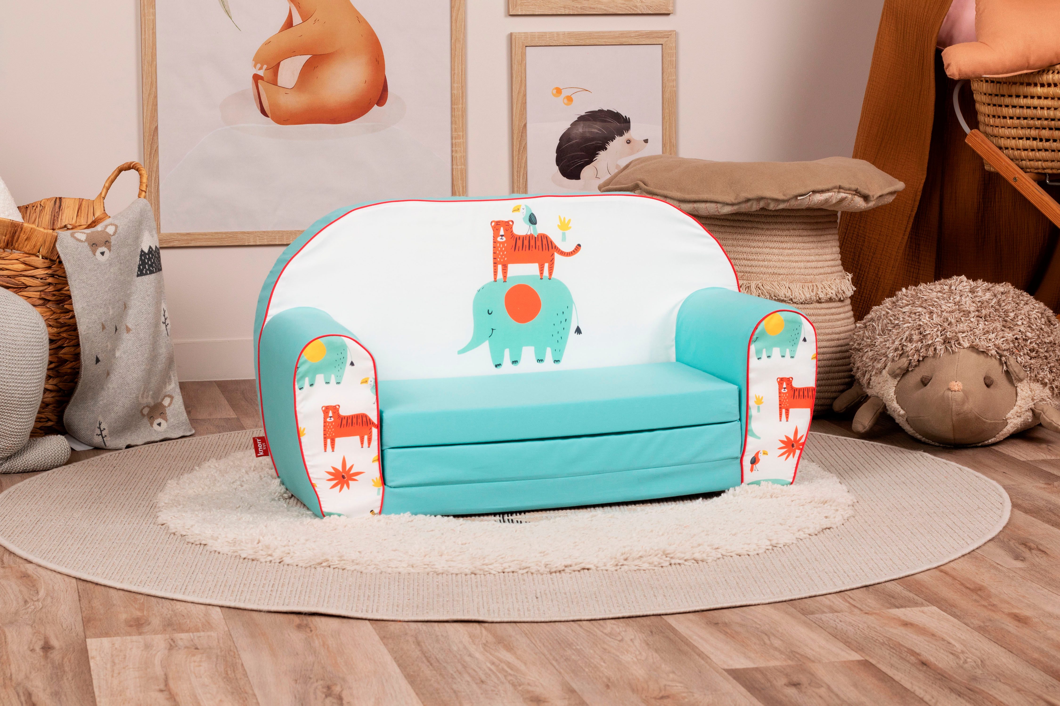 Knorrtoys® Bank Wild Life voor kinderen, made in europe