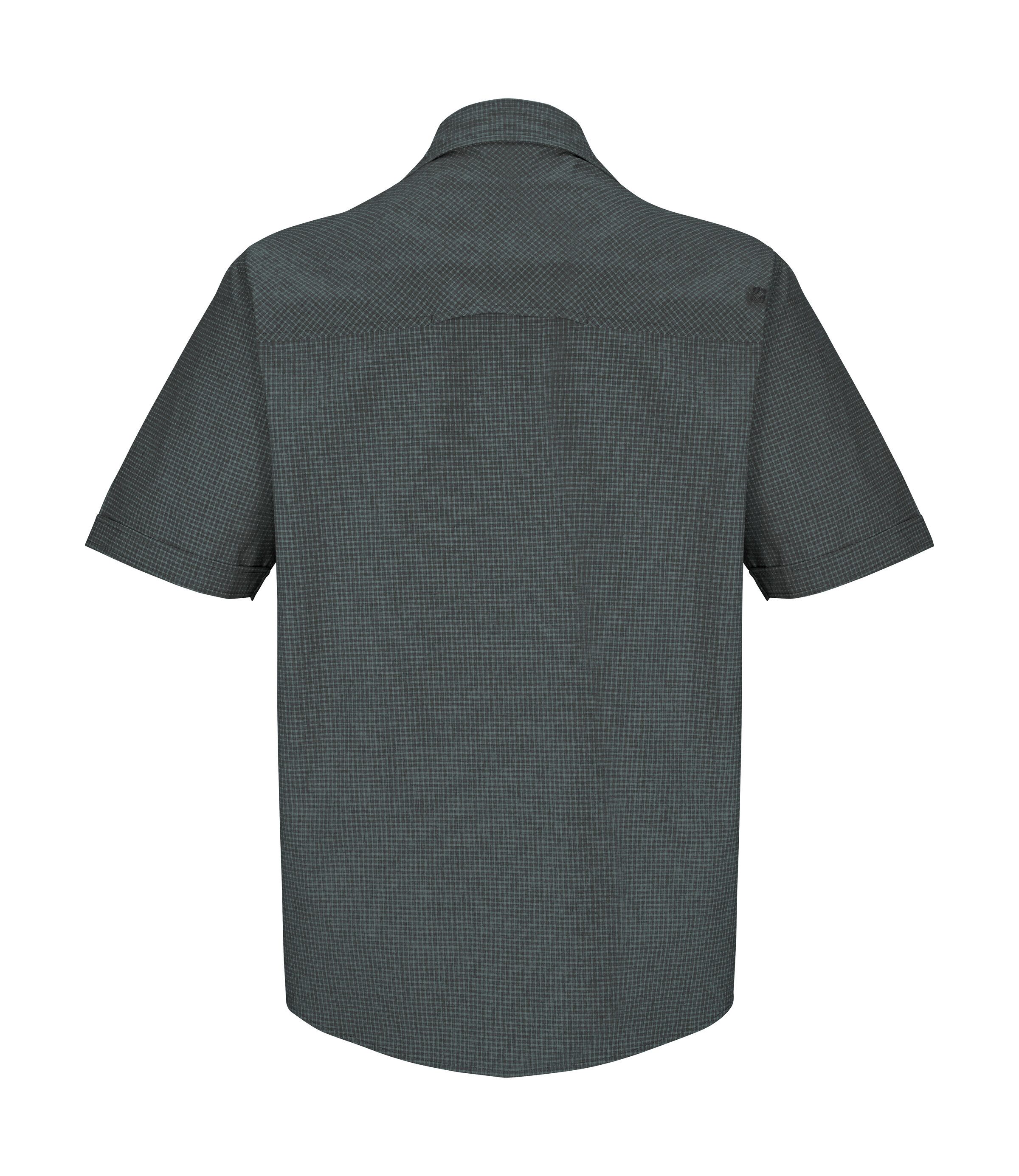 Killtec Functioneel shirt KOS 47 MN WVN SHRT Geruite killtec heren functiemuts, ademend, PFAS-vrij