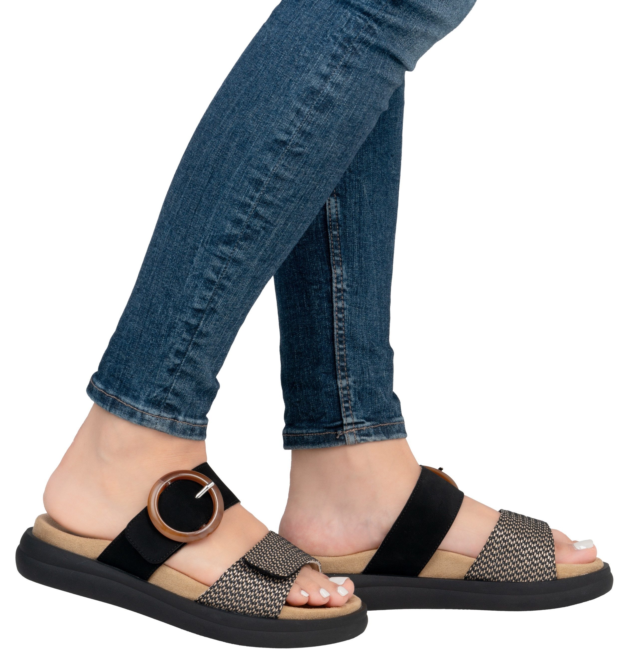 Remonte Slippers , zomerschoen, instapschoen in vegan verwerking