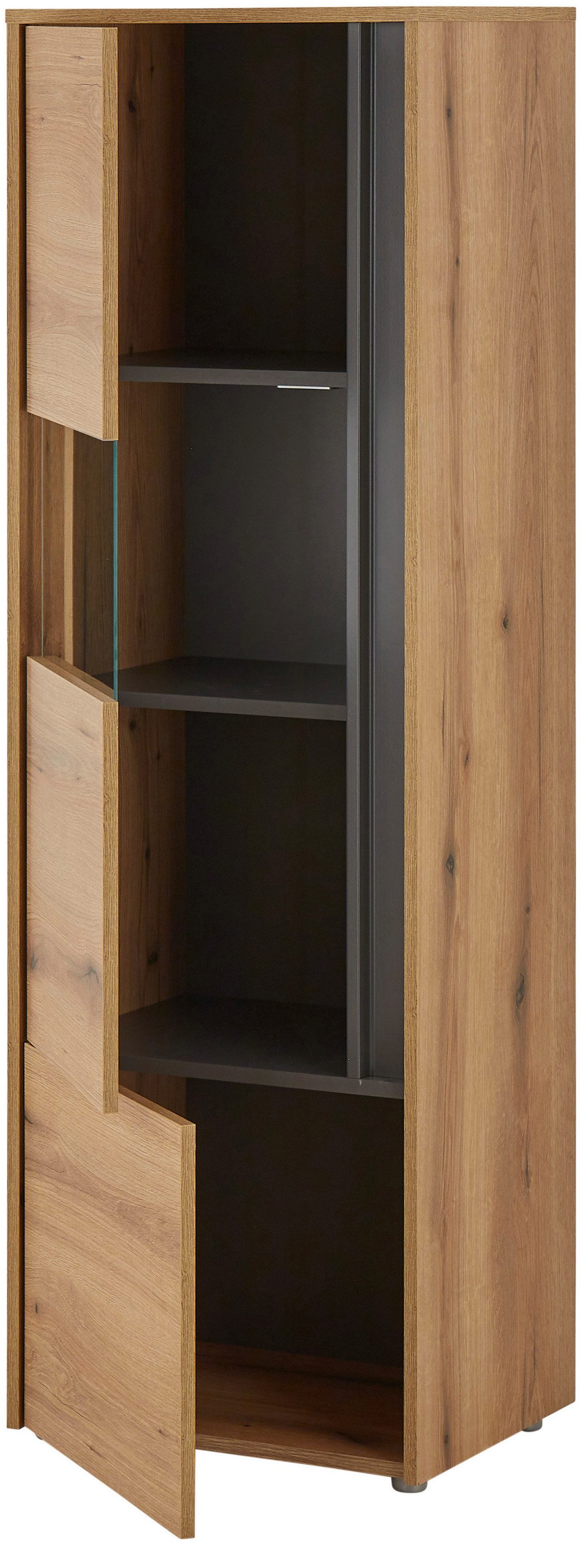 INOSIGN Vitrinekast City/Giron Hoogte ca. 155 cm