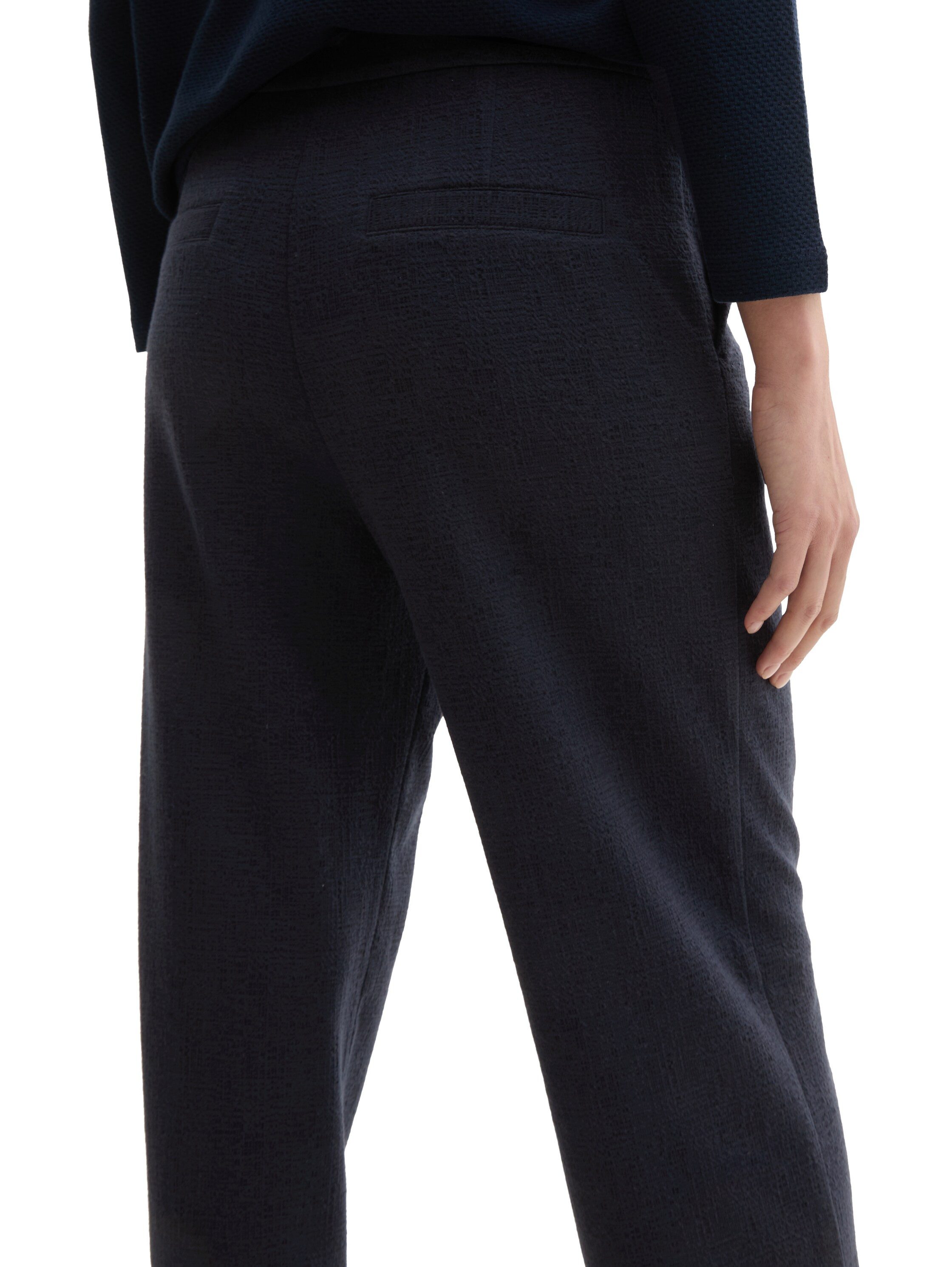 Tom Tailor Jerseybroek Lea Straight met elastische taille
