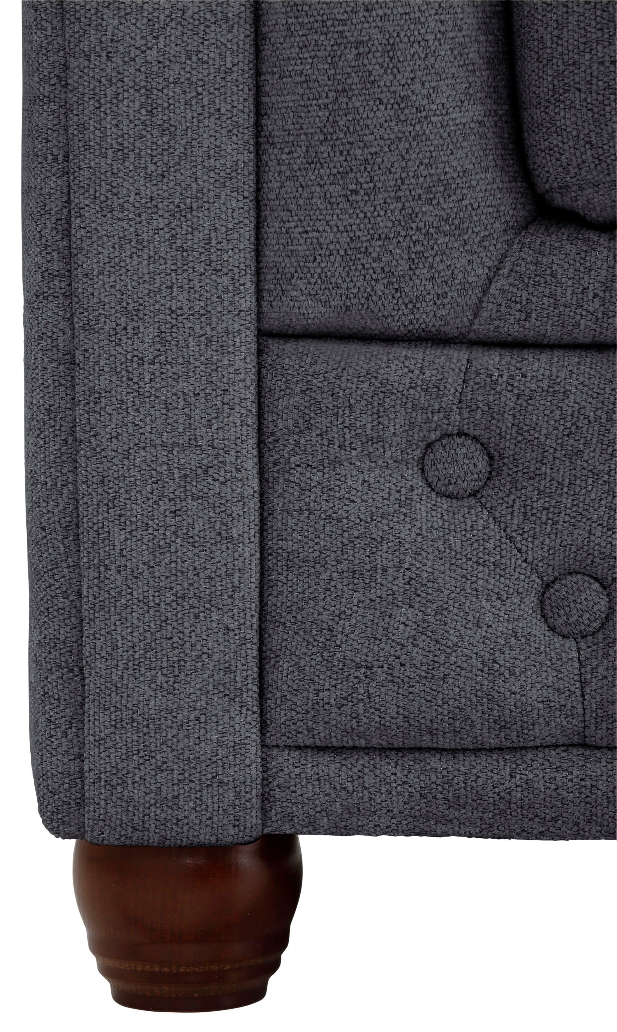 Home affaire Chesterfield-fauteuil New Castle fauteuil hoogwaardige capitonnage, bxdxh: 104x86x72 cm