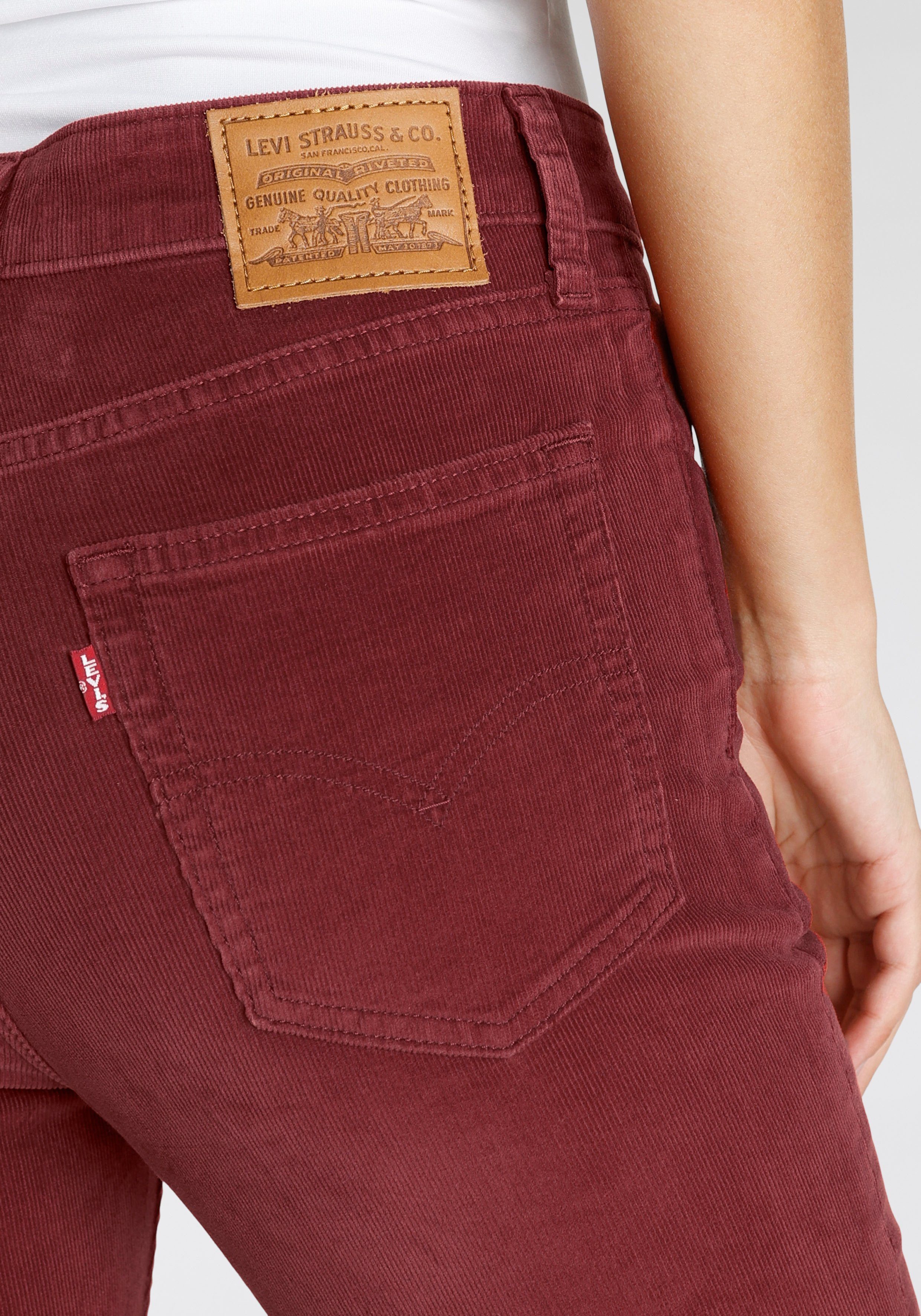 Levi's® Cordbroek 721 High rise skinny