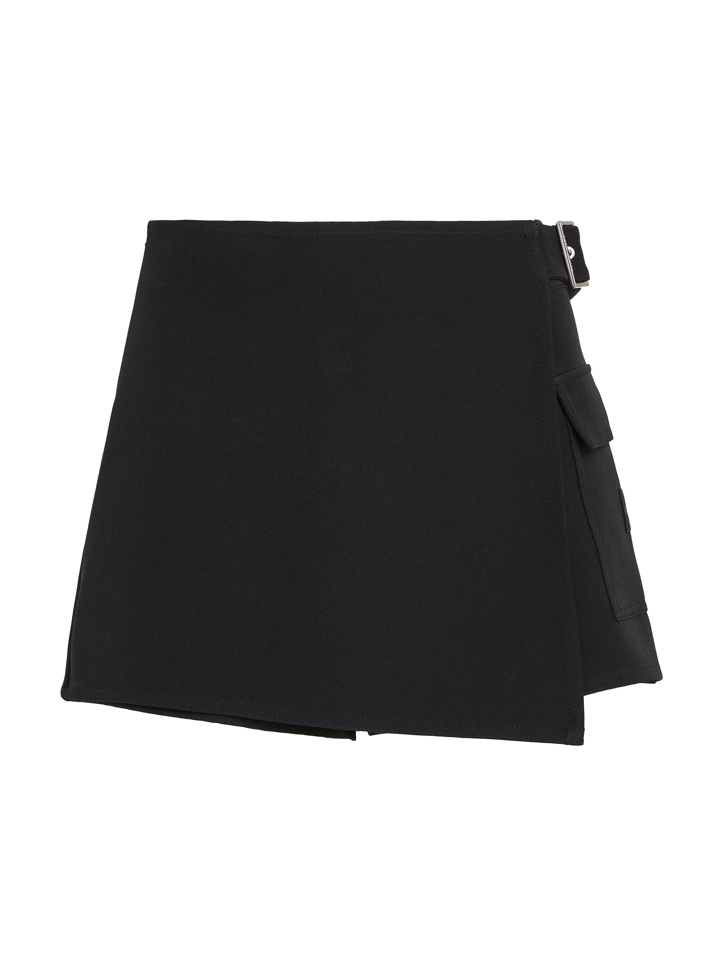 Calvin Klein Short BUCKLE WRAP MINI SKORT