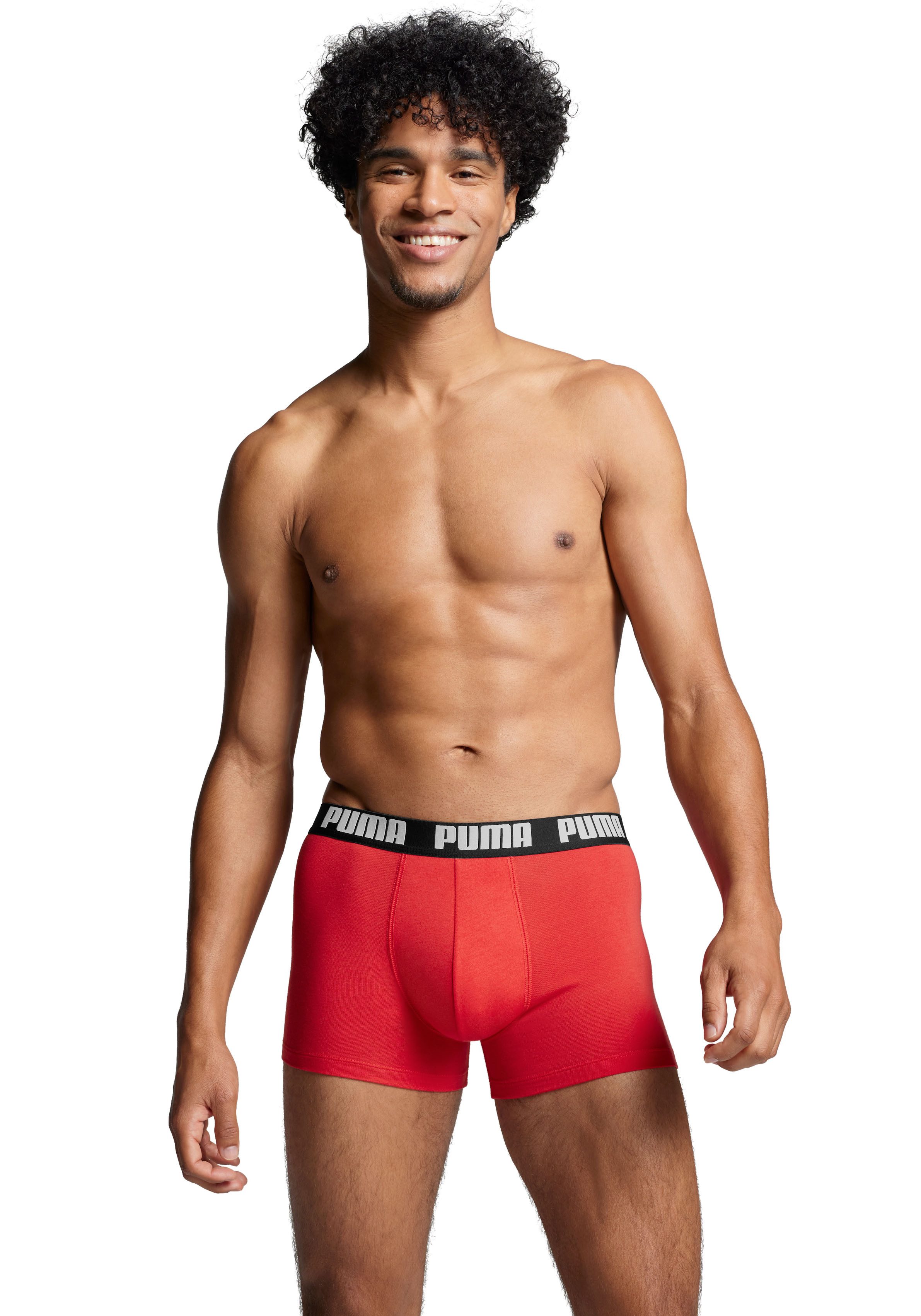 PUMA Boxershort MEN EVERYDAY BOXER 6P ECOM (Set van 6)