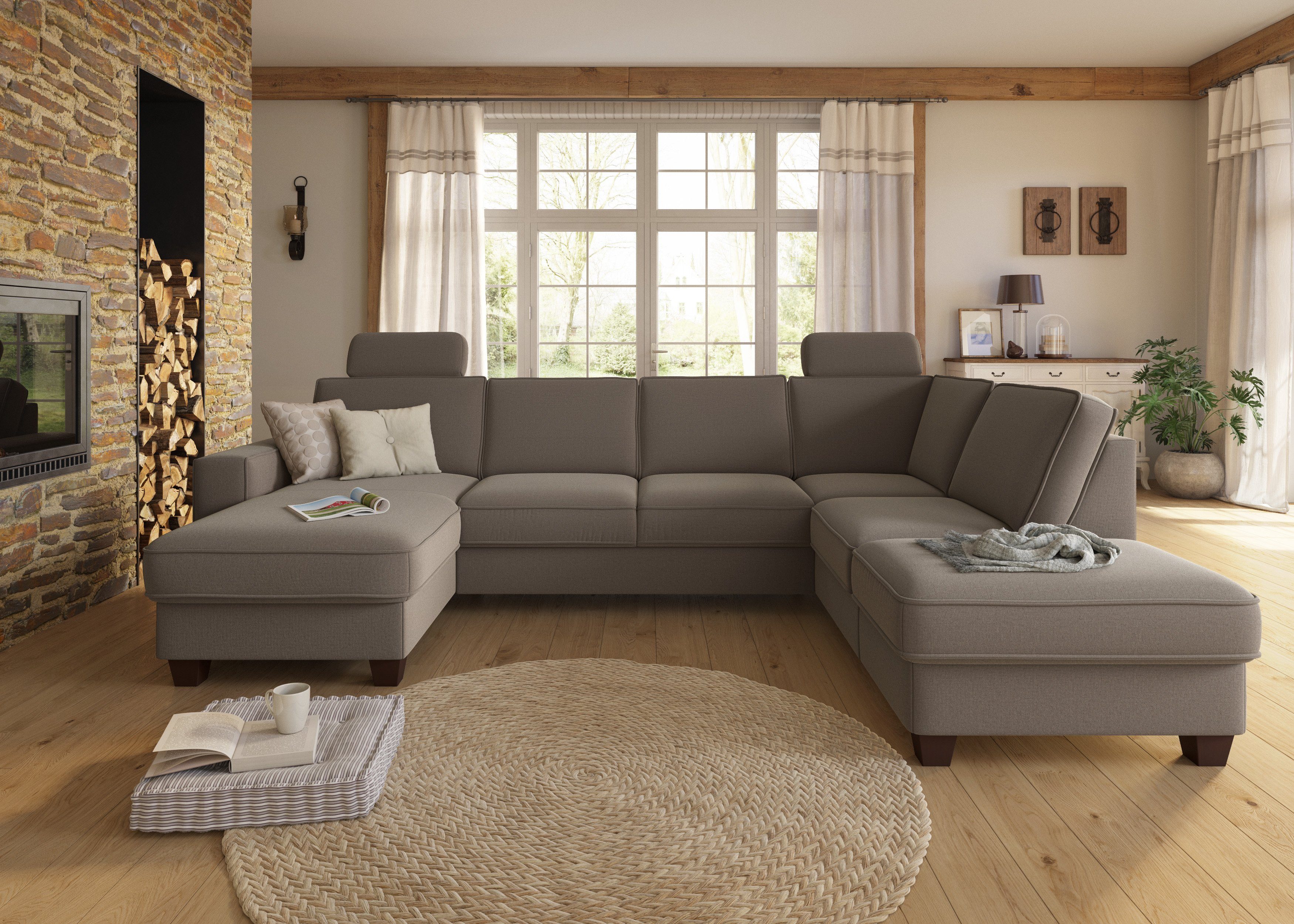 Home affaire Hoofdsteun County set van 2, passend bij de "county"-serie (set, 2 stuks)