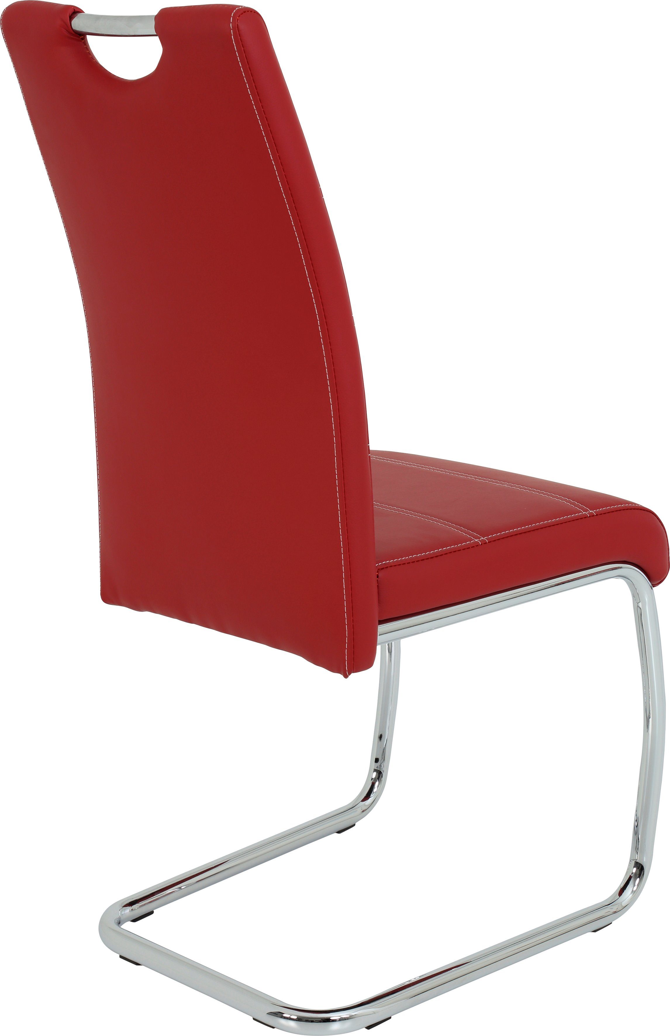 HELA Vrijdragende stoel Flora, eetkamerstoelen 1, 2 of 4 stuks, vrijdragende stoel