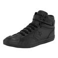 converse sneakers pro blaze strap leather zwart