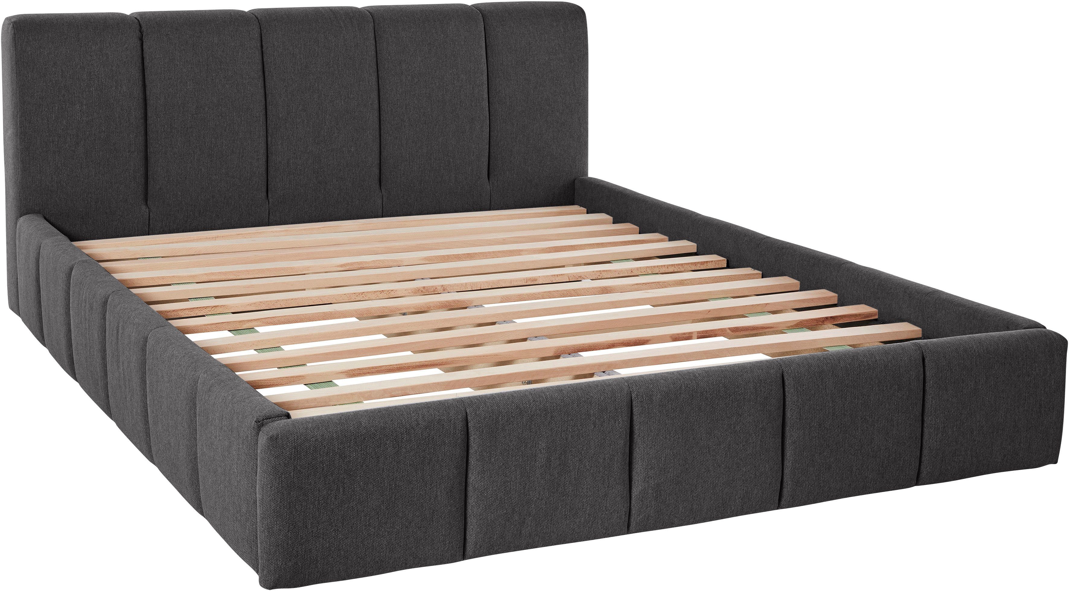 LeGer Home by Lena Gercke Gestoffeerd bed Maileen in 5 breedten en 3 kleuren, incl. rolbodem