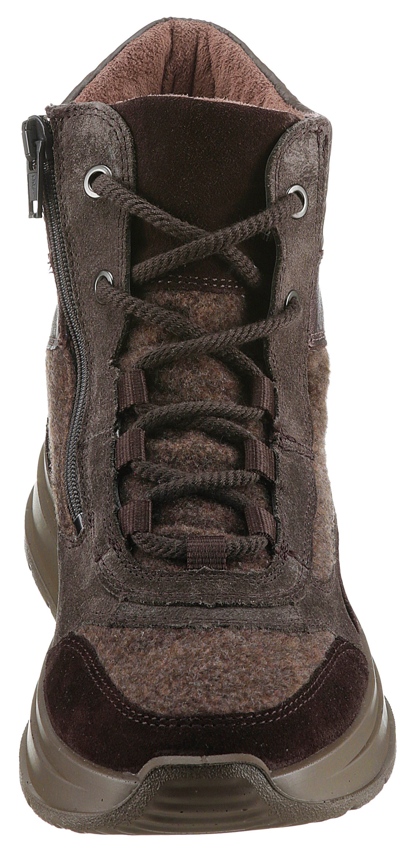 Legero Sneakers Sprinter trekkingschoen, veterschoen met waterafstotende gore tex-membraan