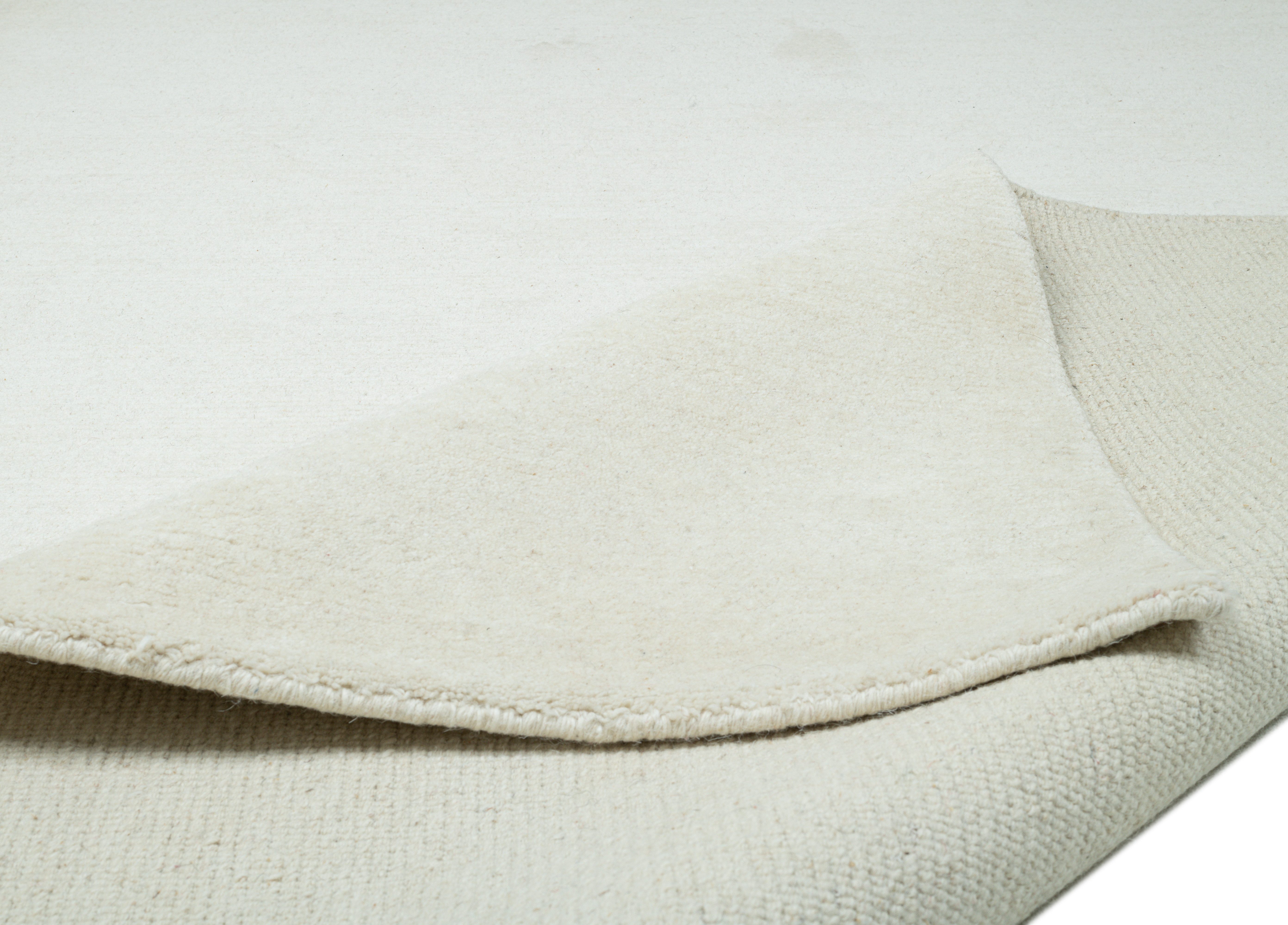 THEKO Wollen kleed Nakarta 1 zuivere wol, unikleuren, met de hand geknoopt