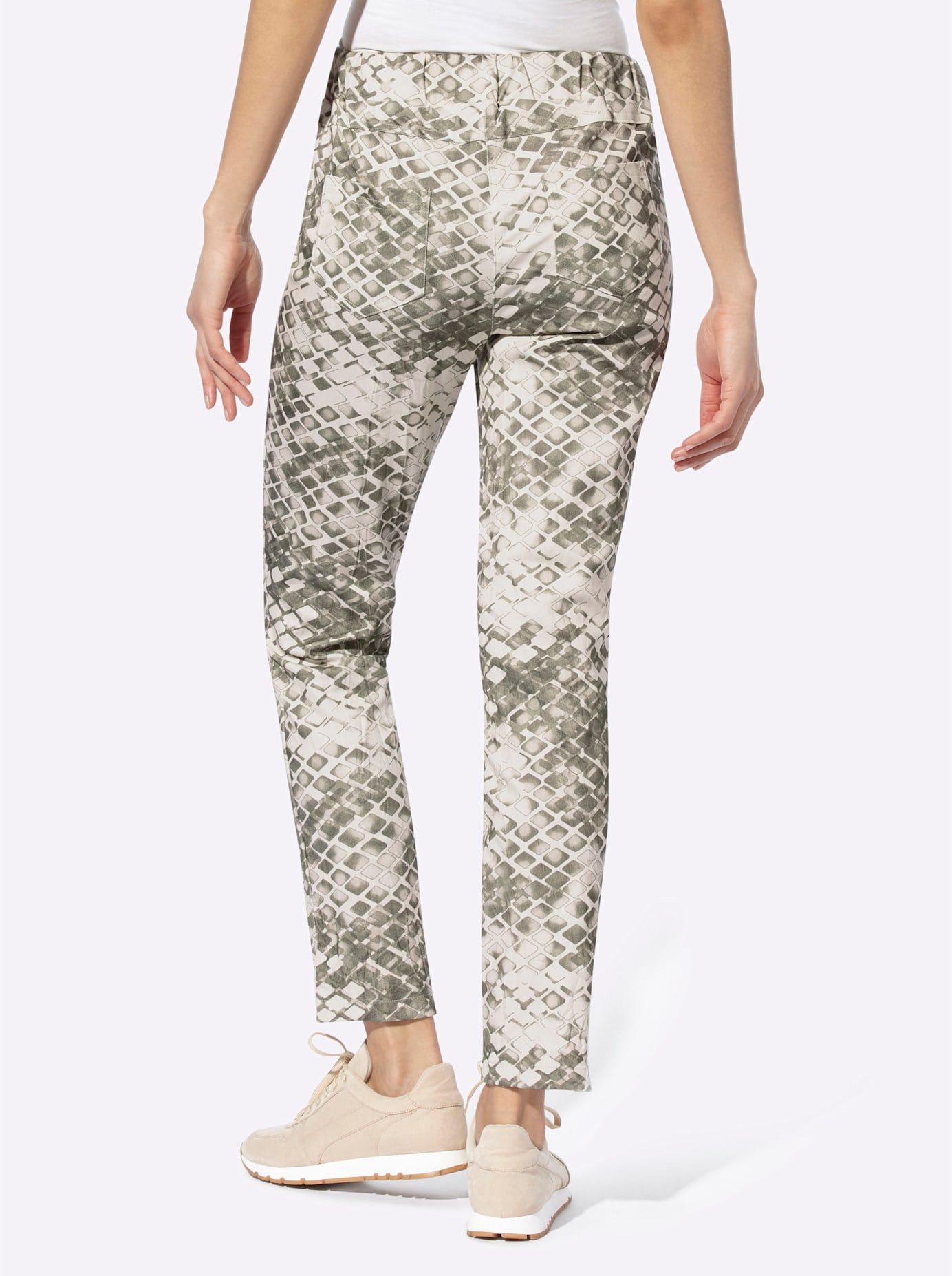 heine Geweven broek
