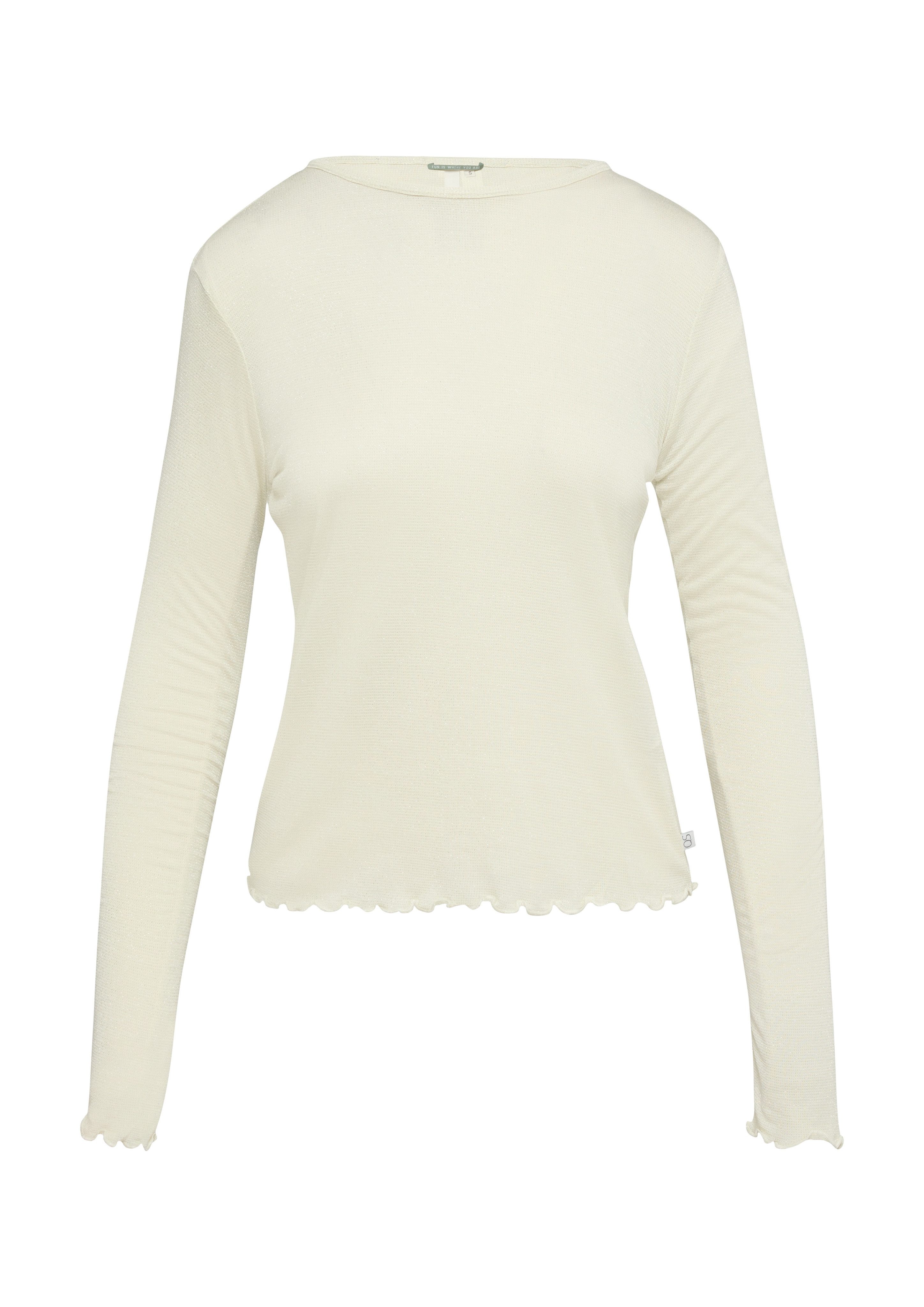 Q S designed by Longsleeve met gemetalliseerde vezels