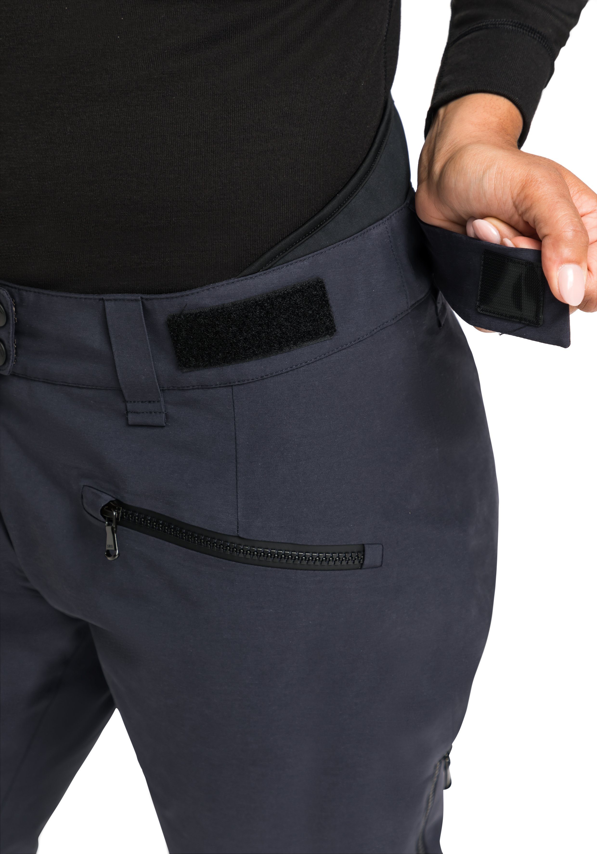 Maier Sports Skibroek Backline Pants W Ongedwongen skibroek voor skipiste en outdoor