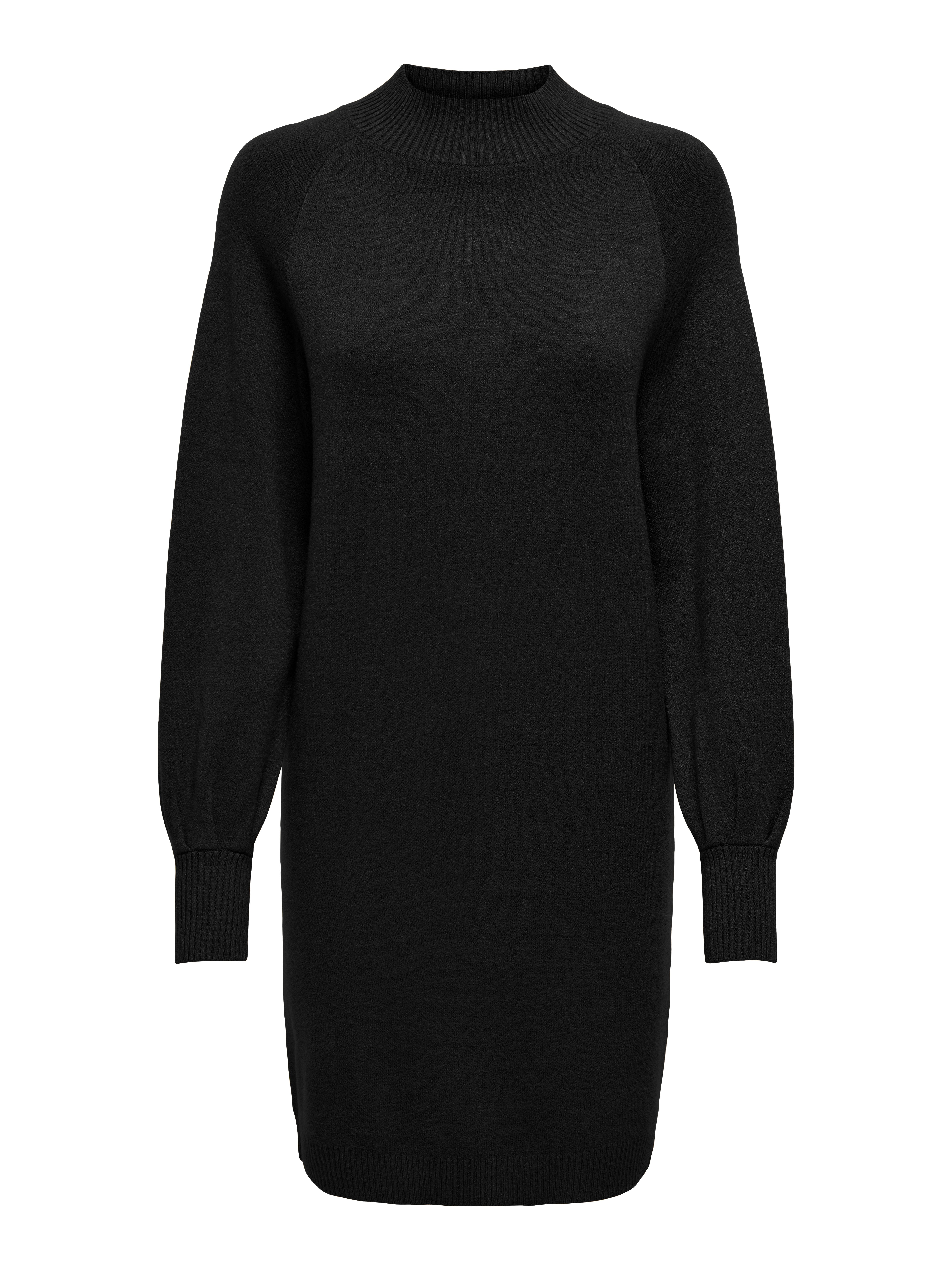 Only Gebreide jurk ONLFRIDA LIFE LS HIGHNECK DRESS CC KNT