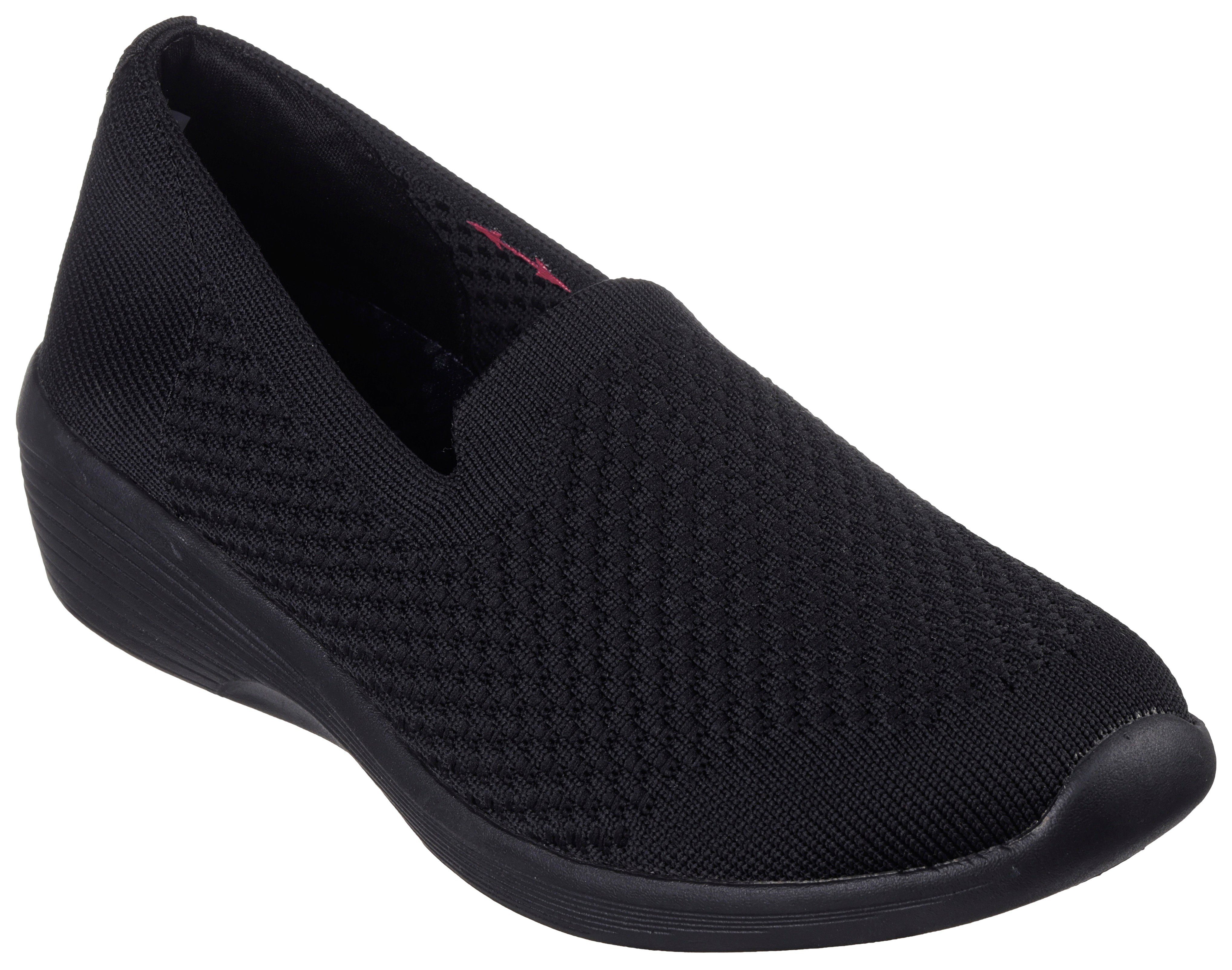 Skechers Loafers ARYA-CLEAR SKIES Chunky slipper, plateau slipper met air cooled memory foam