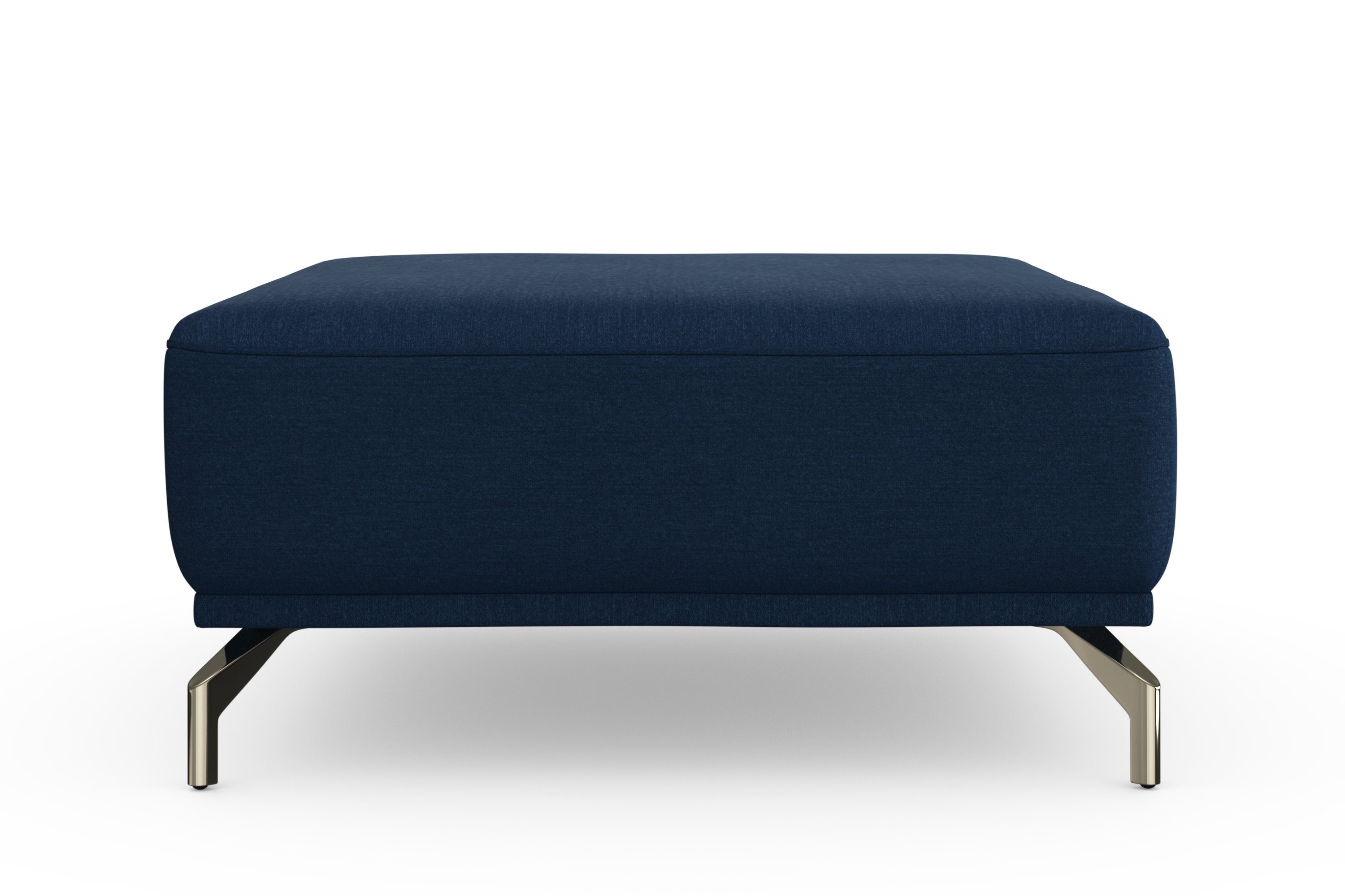 sit&more Hocker Bailando met binnenvering en gesatineerde nikkel poten