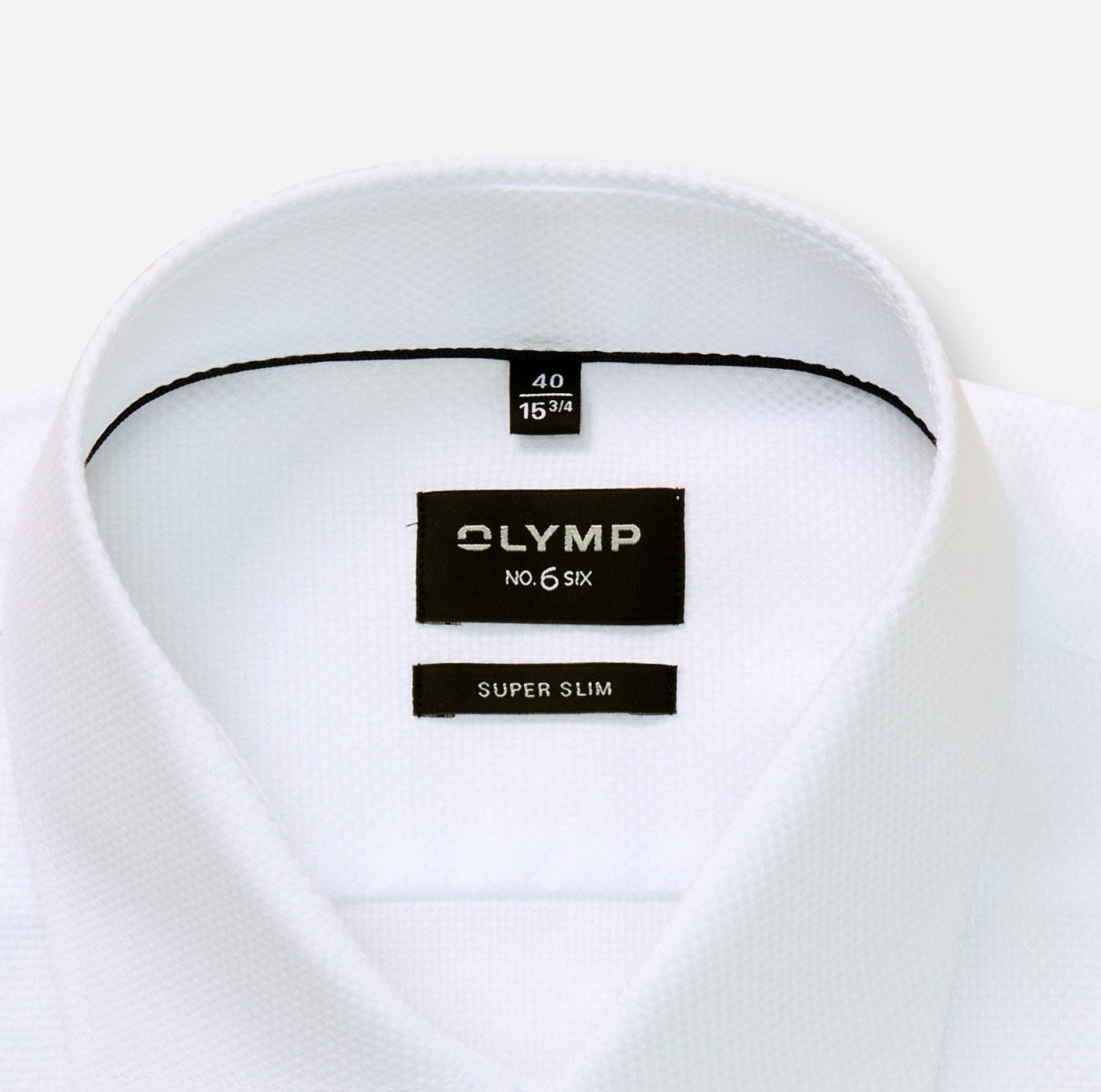 OLYMP Overhemd met lange mouwen No 6 six Royal Kentkraag, business overhemd, super slim fit