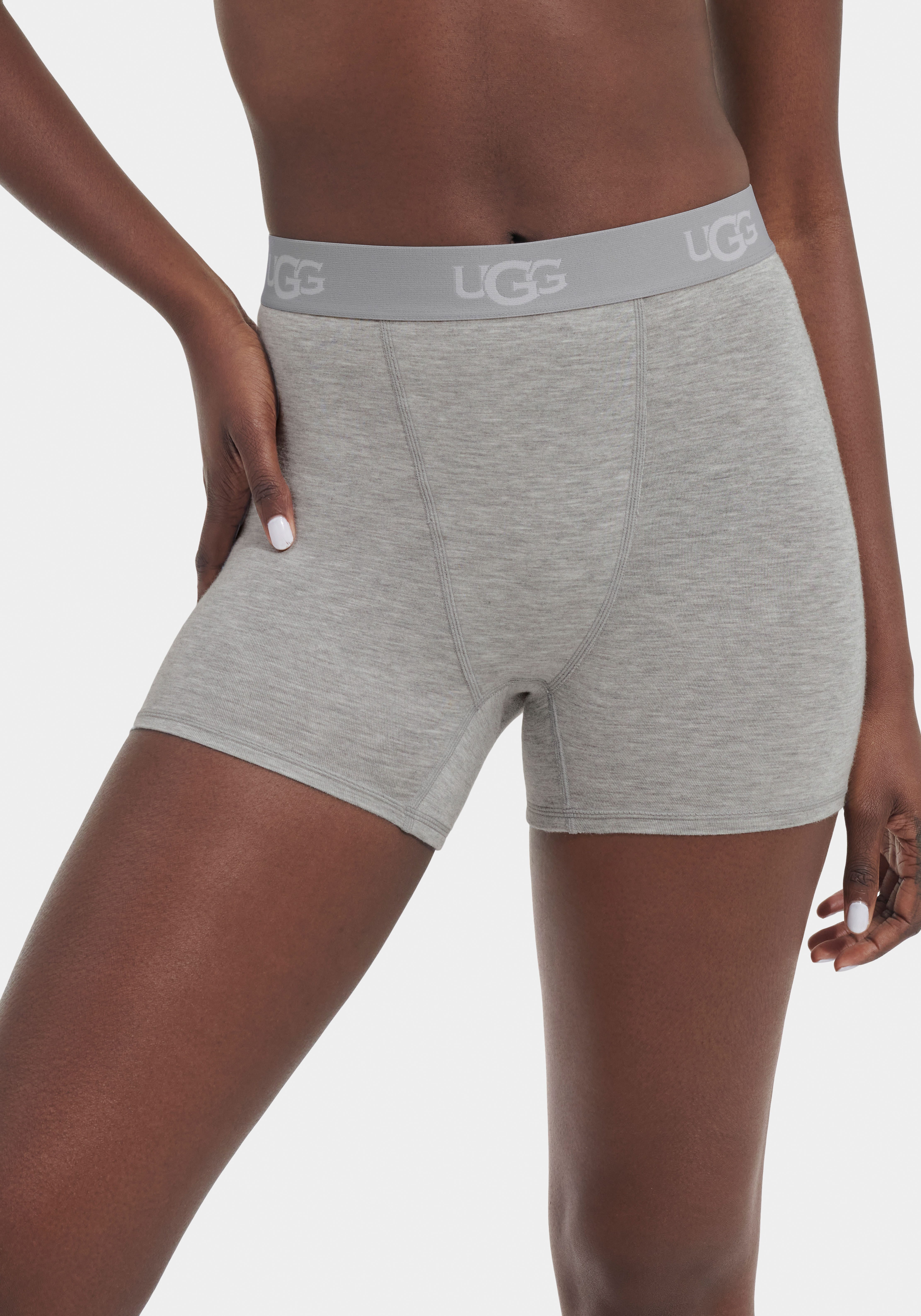 UGG Boxershort Alexiah Boy Short met elastische logo-tailleband