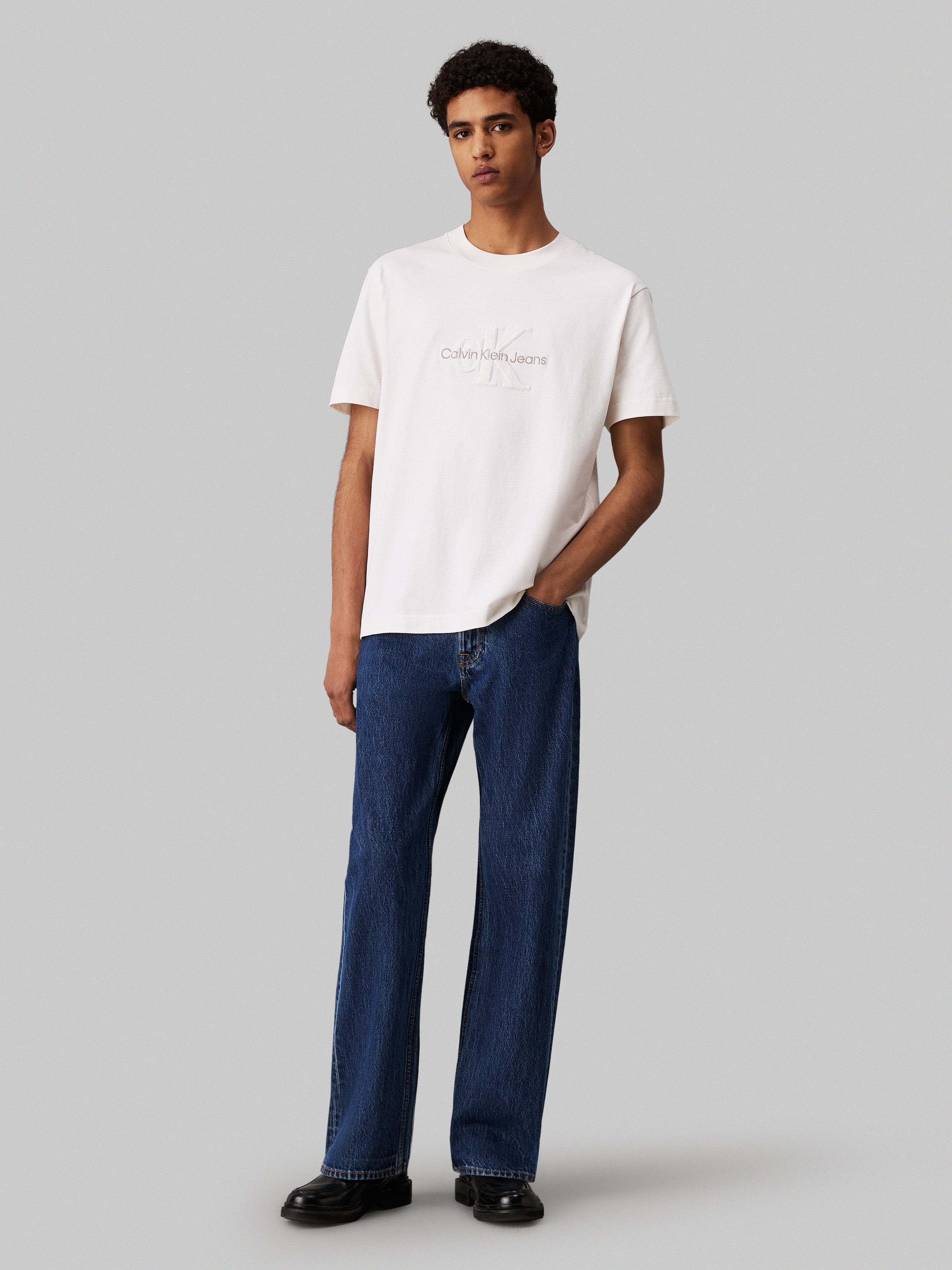 Calvin Klein T-shirt CHENILLE MONOLOGO TEE