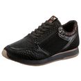 tamaris sneakers met comfortabele schoenwijdte zwart
