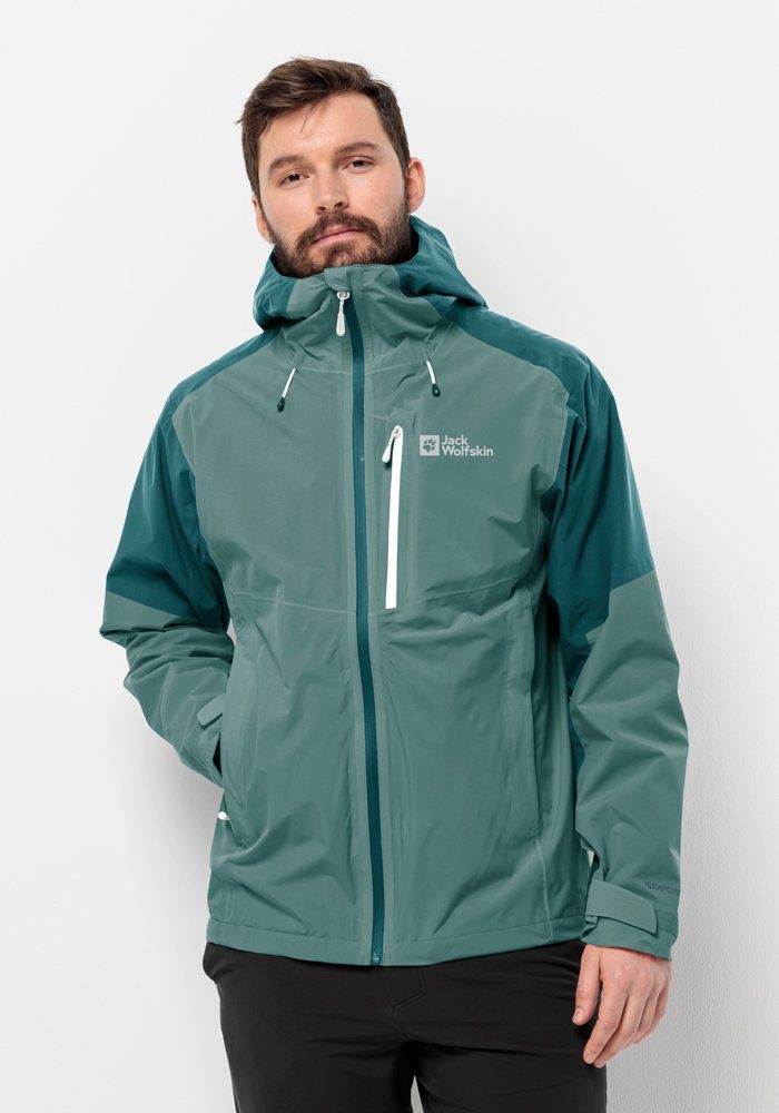 Jack Wolfskin Functioneel jack EAGLE PEAK 2L JKT M heren wandelen & outdoor maat S (48) groen