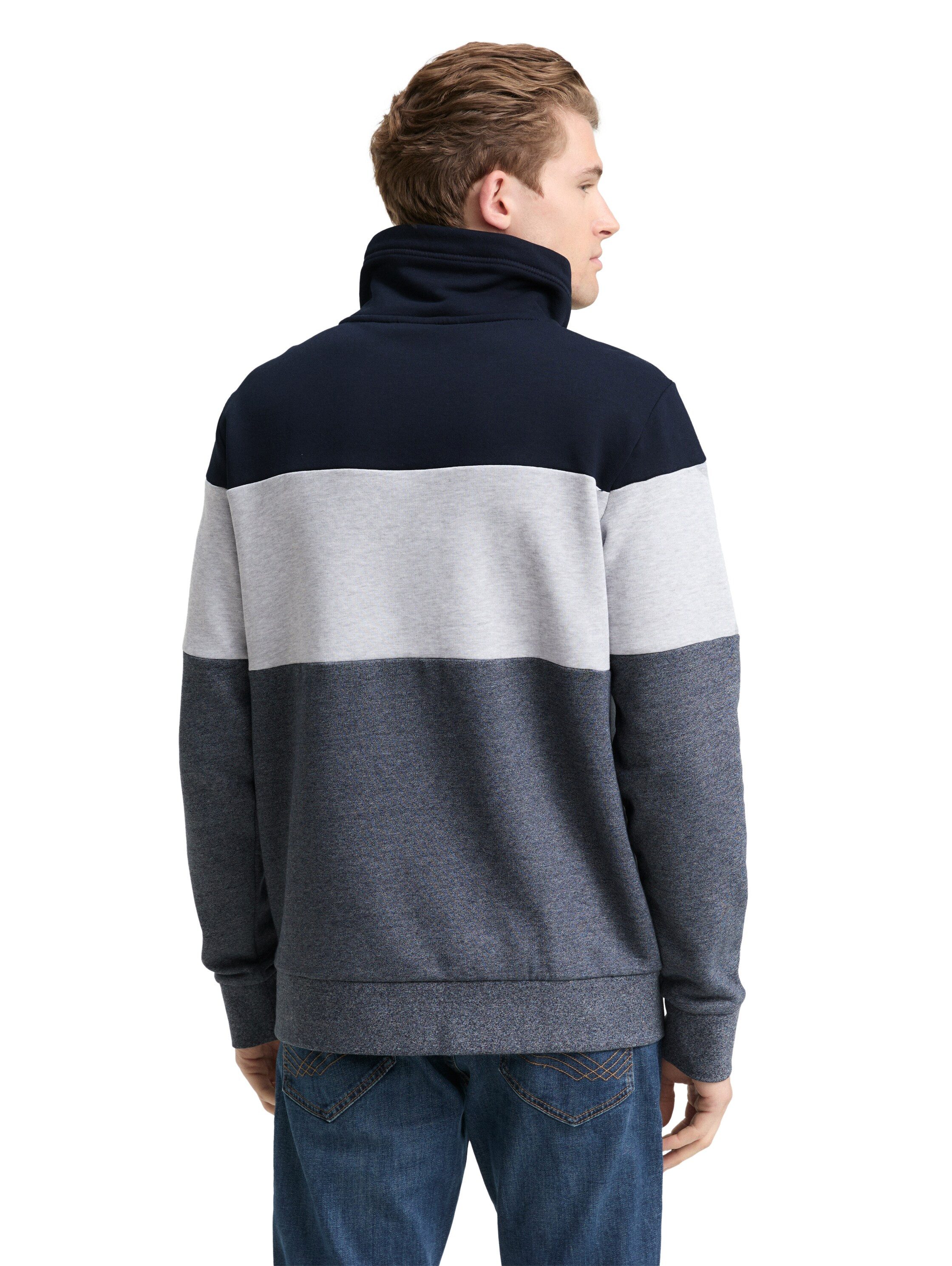 Tom Tailor Sweatshirt met geborduurd logo