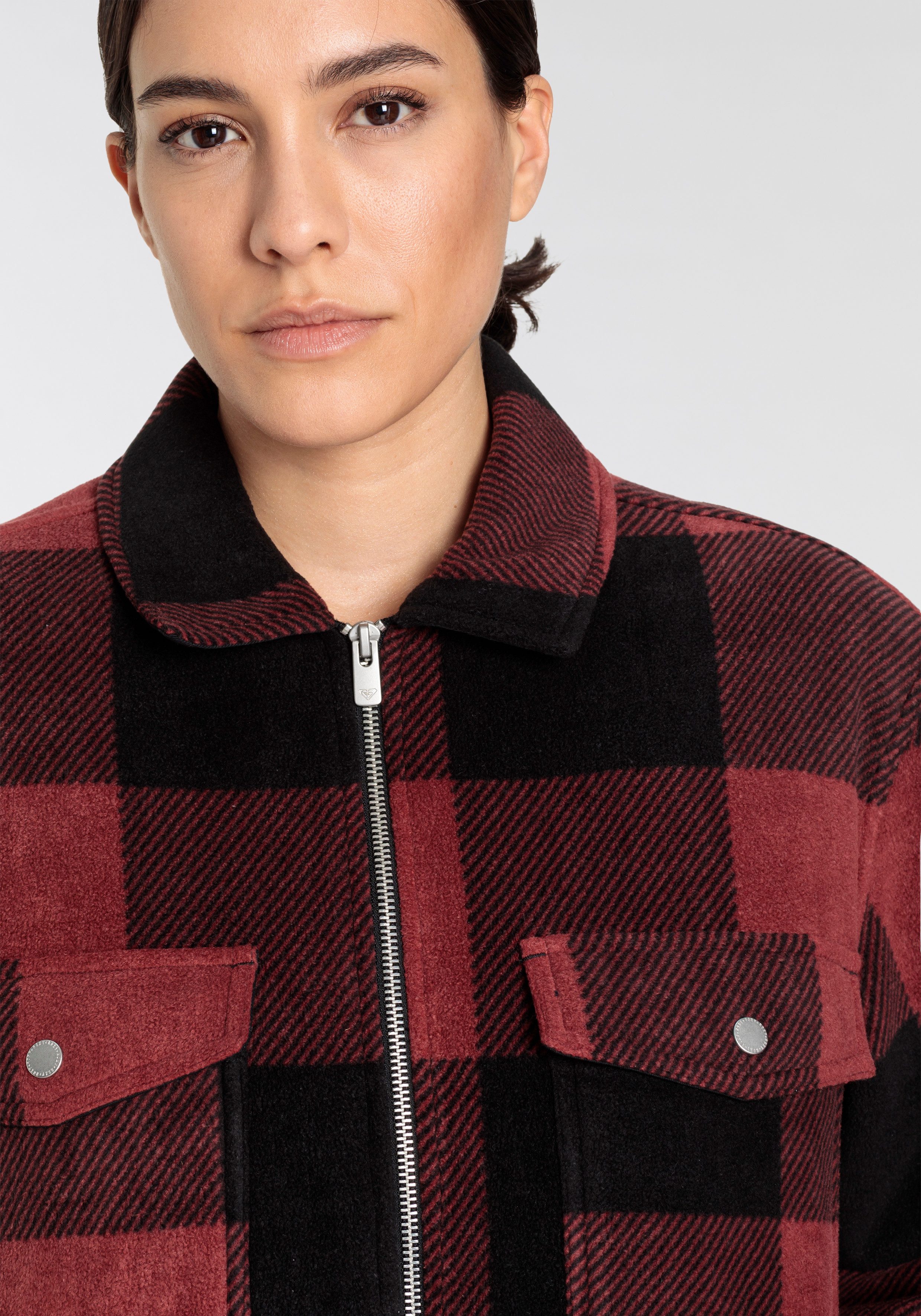 Roxy Geruit overhemd CHECK JACKET