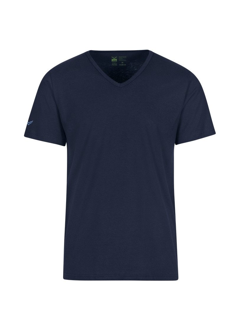 Trigema T-shirt TRIGEMA V-shirt van 100% bio-katoen (kbA) (1-delig)