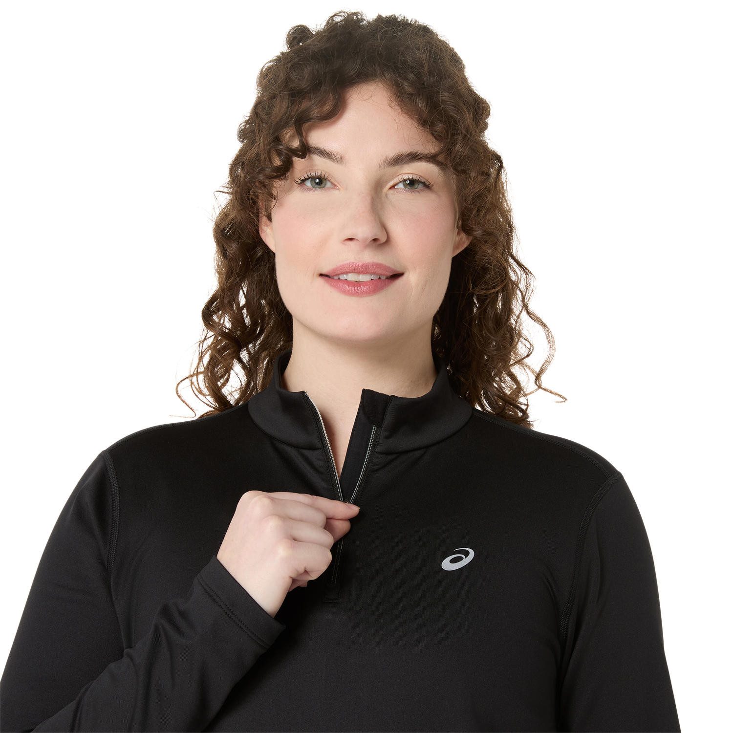 Asics Runningshirt ASICS CORE LS 1/2 ZIP WINTER TOP