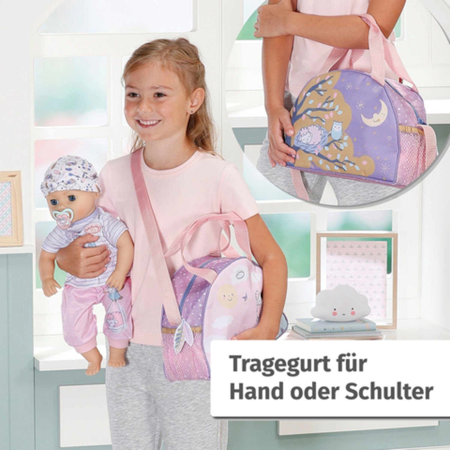 Baby Annabell Luiertas voor poppen met toebehoren