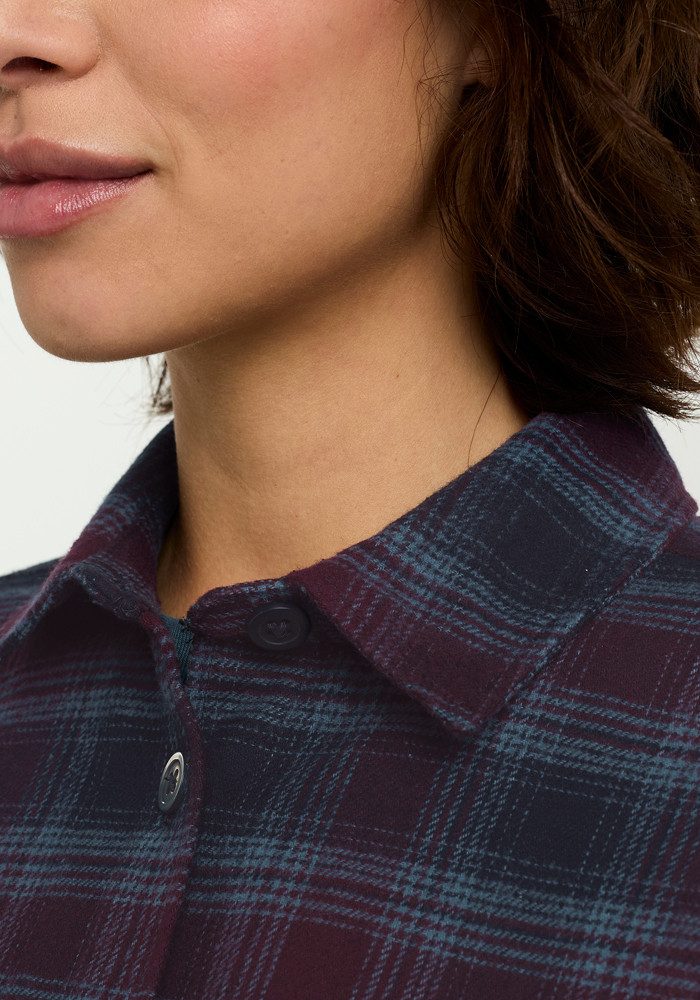 Jack Wolfskin Flanellen blouse BAJA FLANNEL SHIRT W
