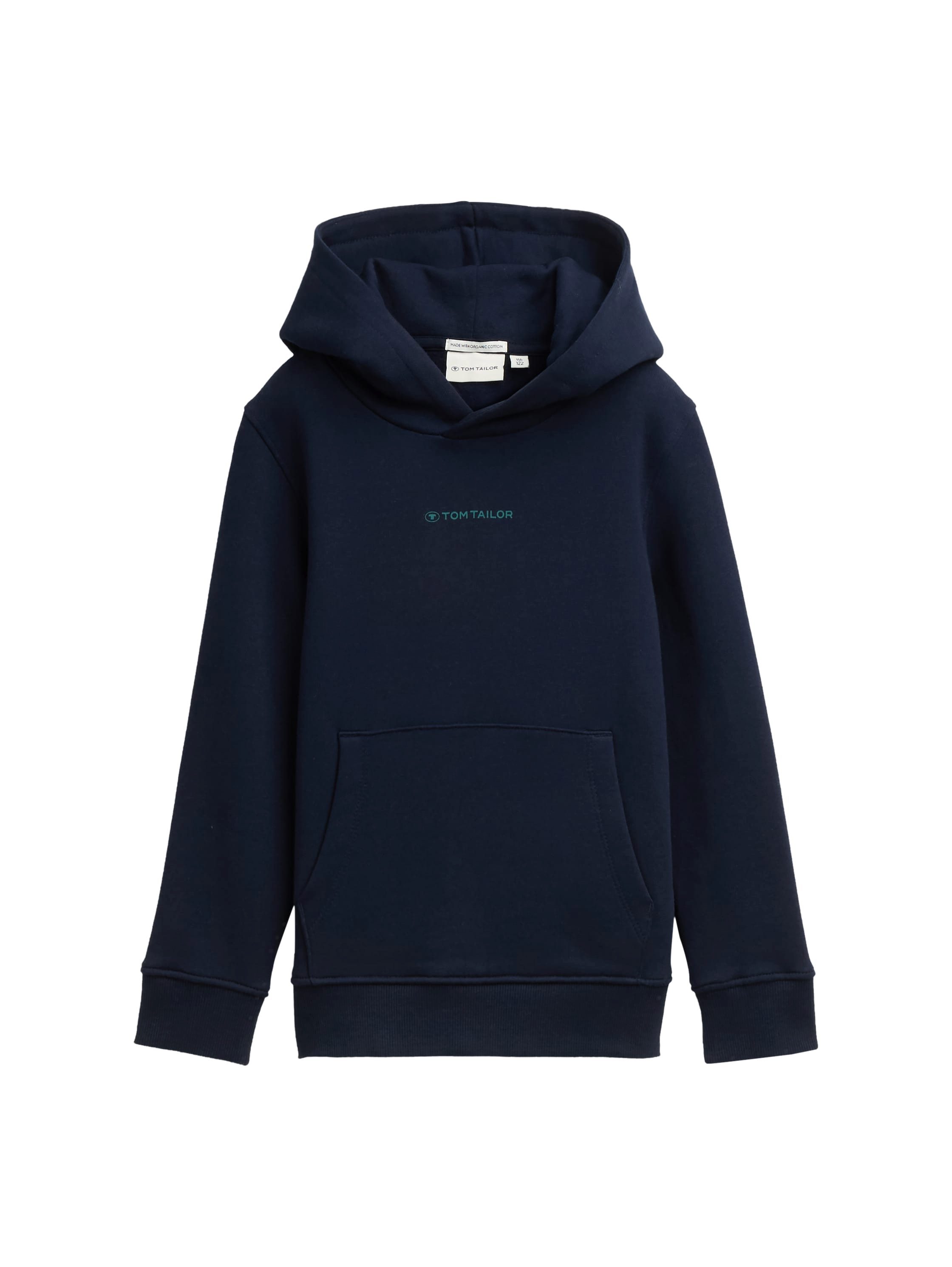 Tom Tailor Hoodie met capuchon en kangoeroezak