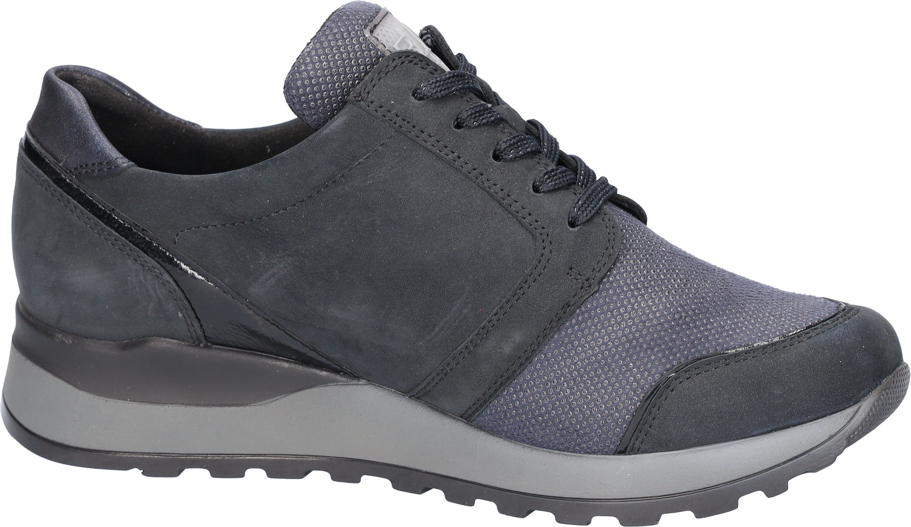 Waldläufer Sneakers Hiroko-Soft , vrijetijdsschoen, lage schoen, comfortabele schoen in comfortbreedte g (= breed)