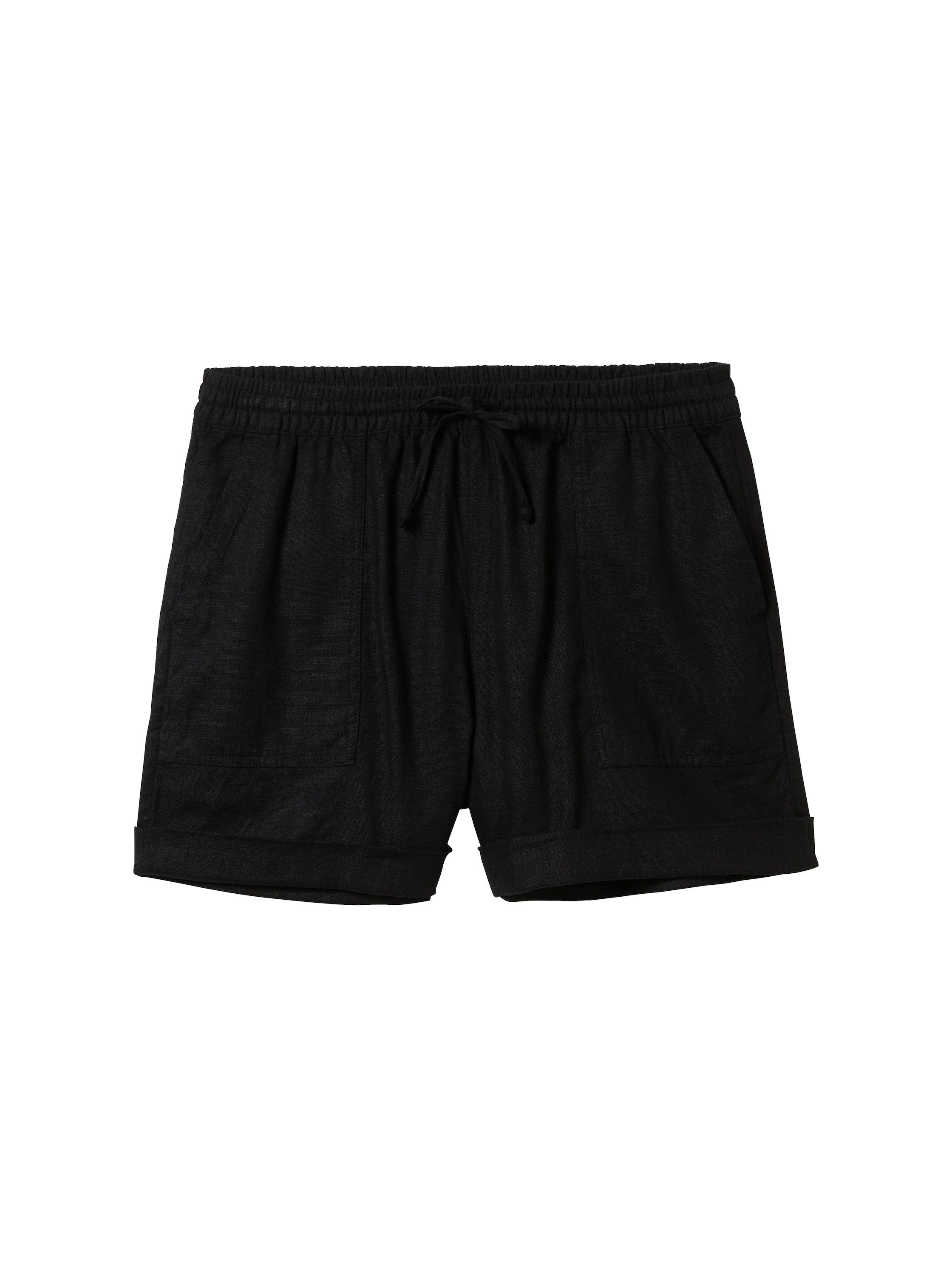 Tom Tailor Denim Short met steekzakken opzij