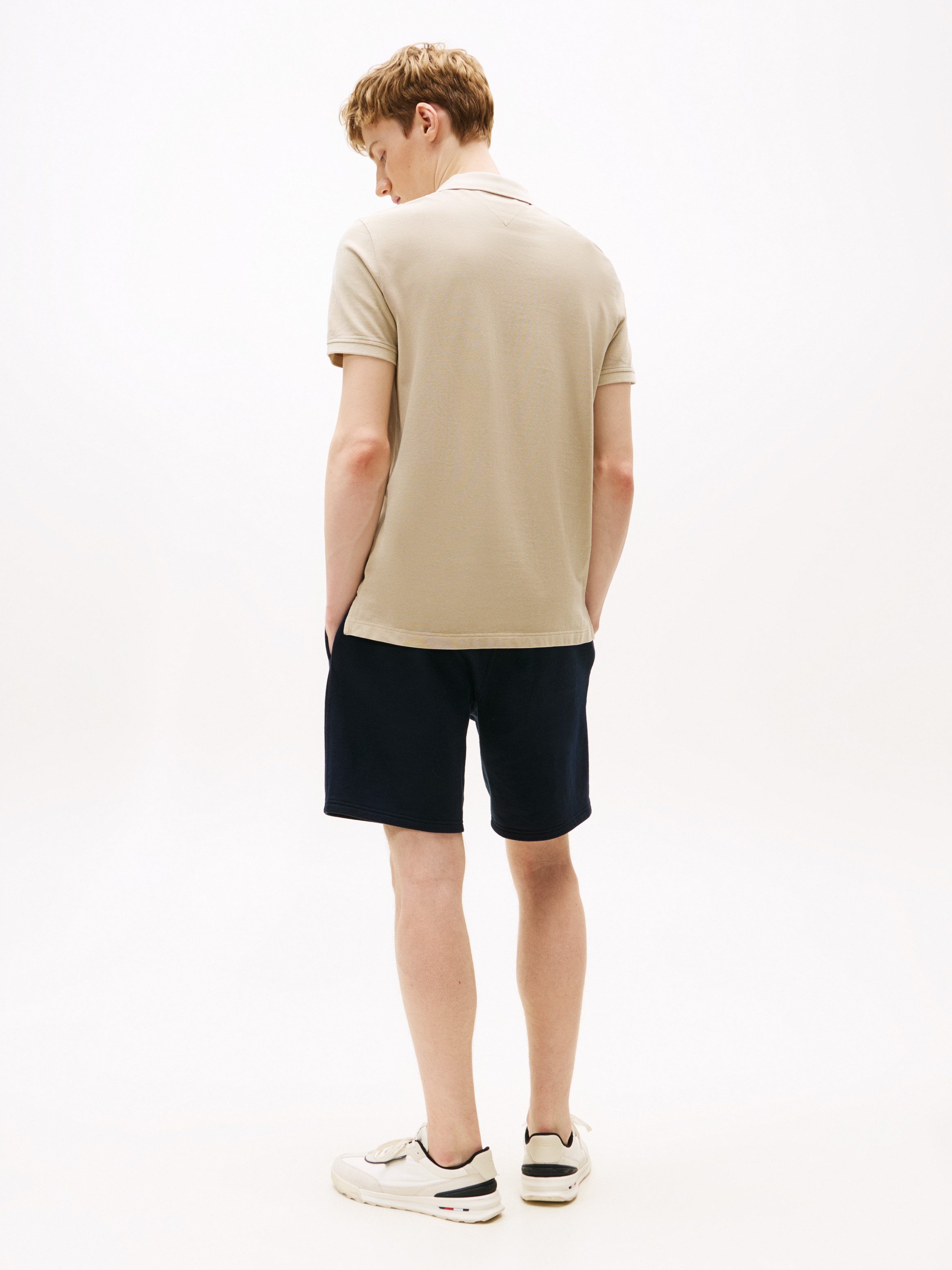 Tommy Hilfiger Poloshirt GARMENT DYE REG POLO licht gewassen uitstraling