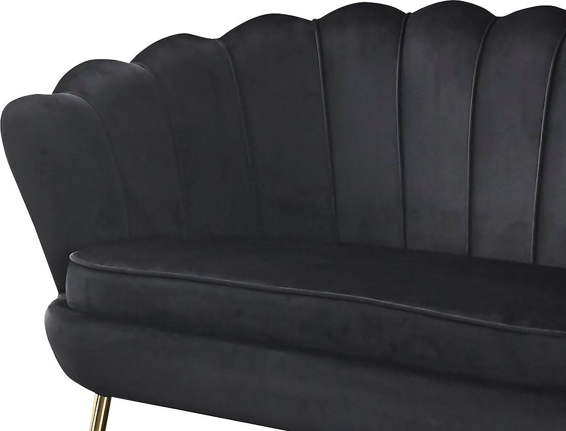 SalesFever 2-zitsbank Clam Komfort-Duo-Sitz opvallend schelpdesign, breedte 136 cm