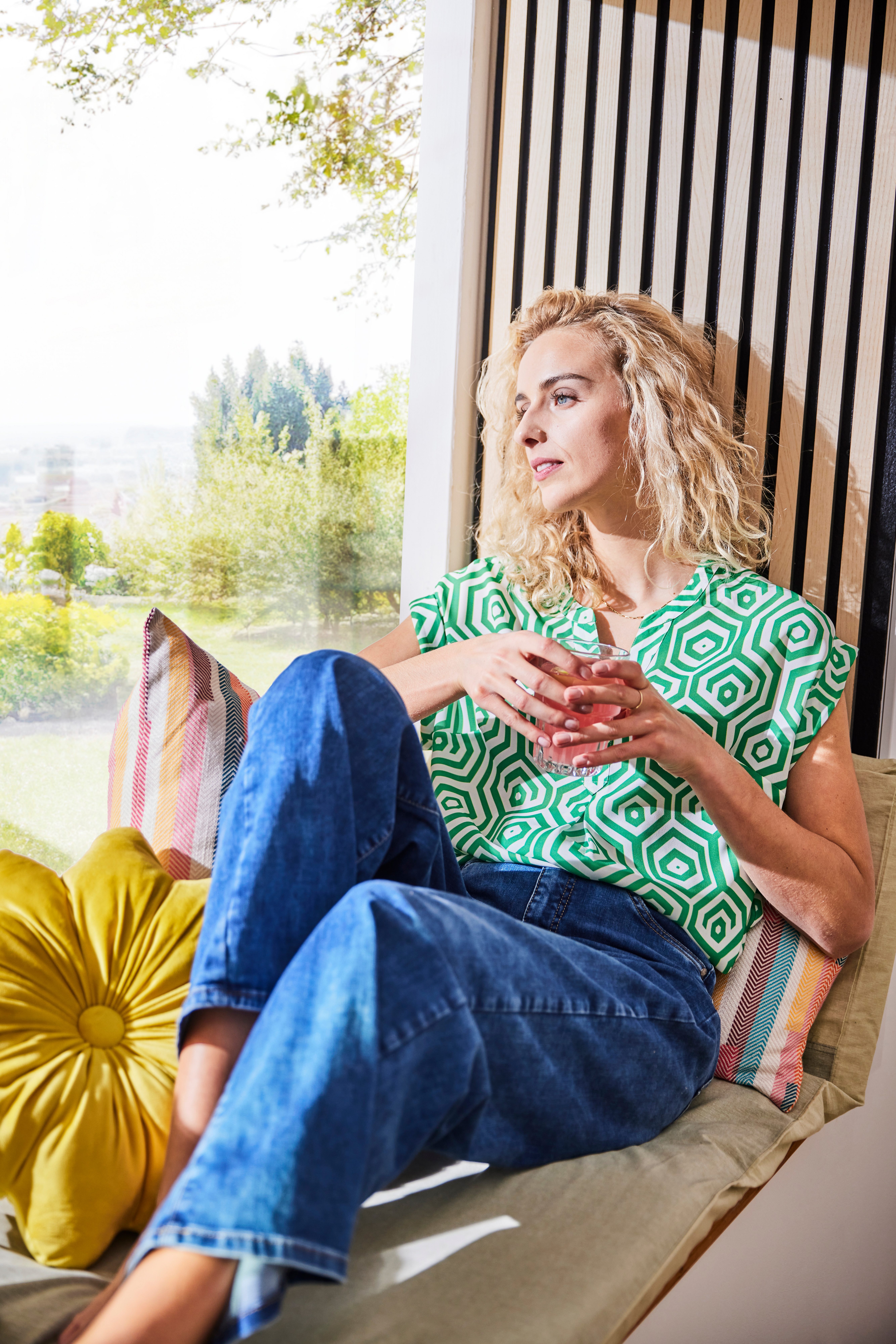 heine Crêpe-blouse