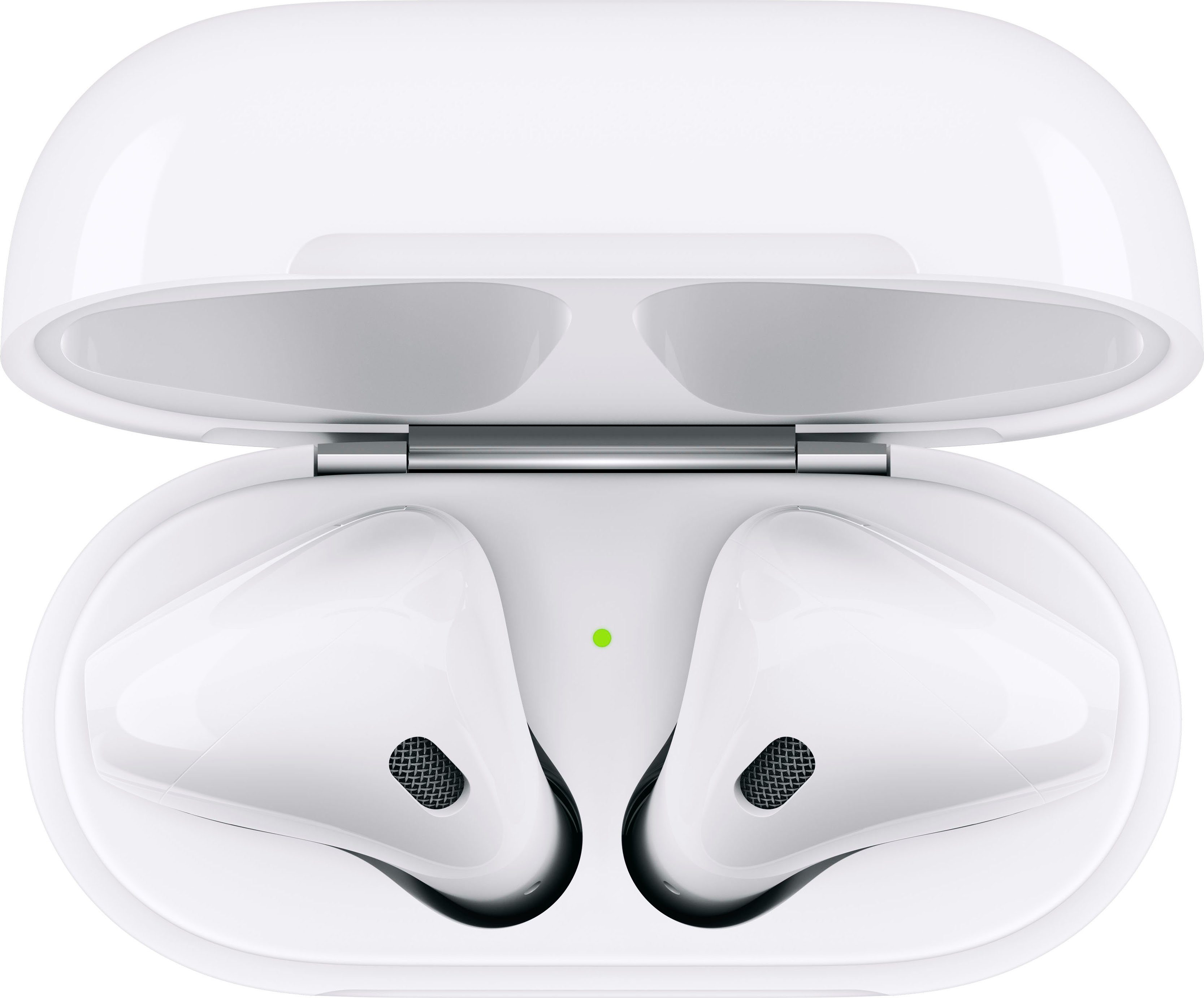 Apple In-ear-oordopjes AirPods 2e generatie met oplaadcase (2019) Compatibel met iPhone,iPad Air / Mini / Pro, Watch, Mac Mini, iMac