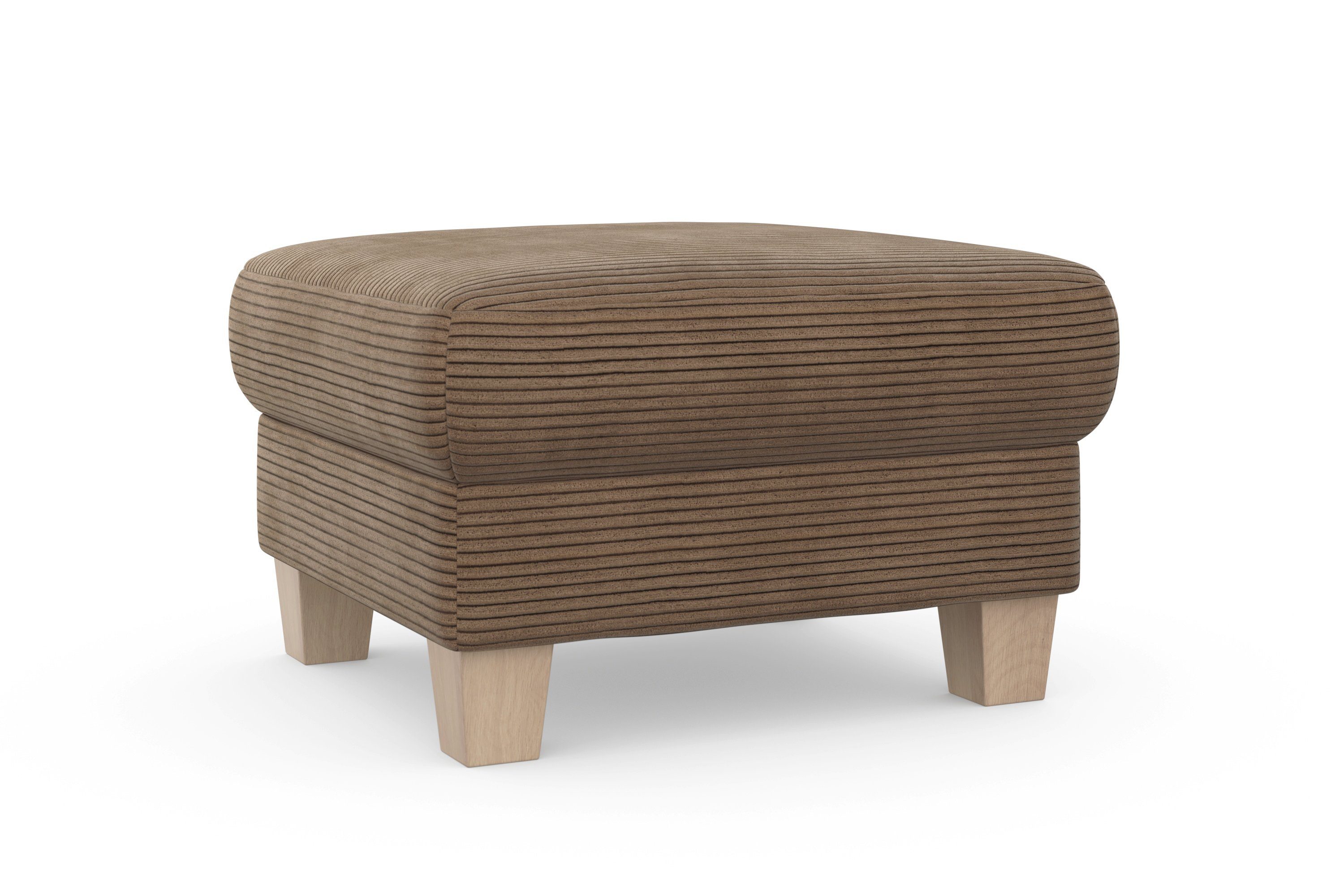 Home affaire Hocker Summer met bergruimte, cord-bekleding