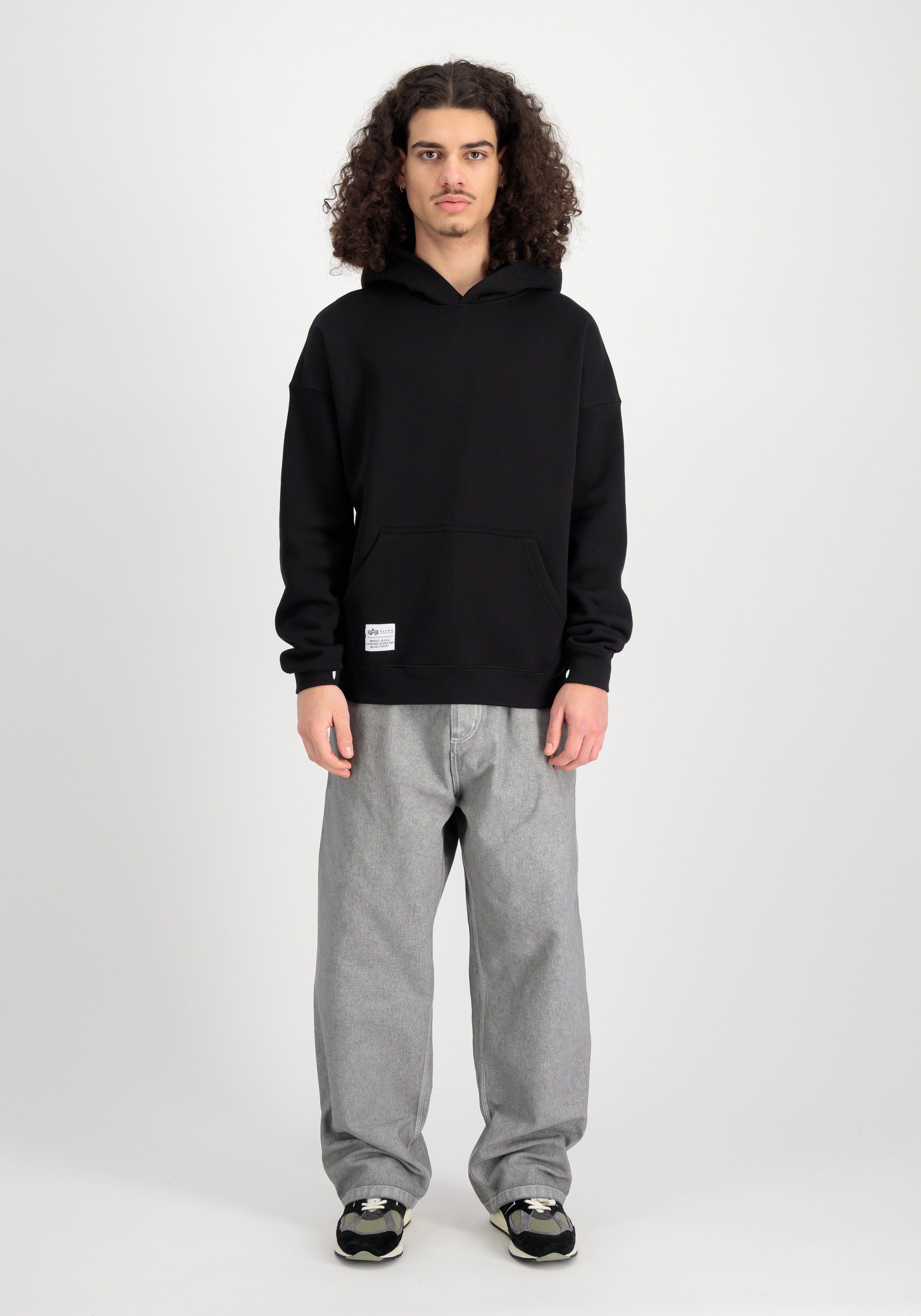 Alpha Industries Hoodie Men Hoodies Logo BP Hoody