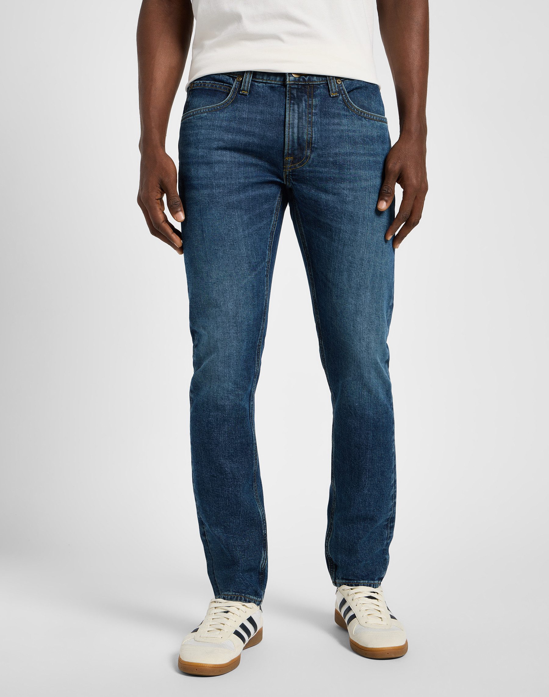 Lee Tapered jeans Luke heren tapered jeans maat 38 blauw