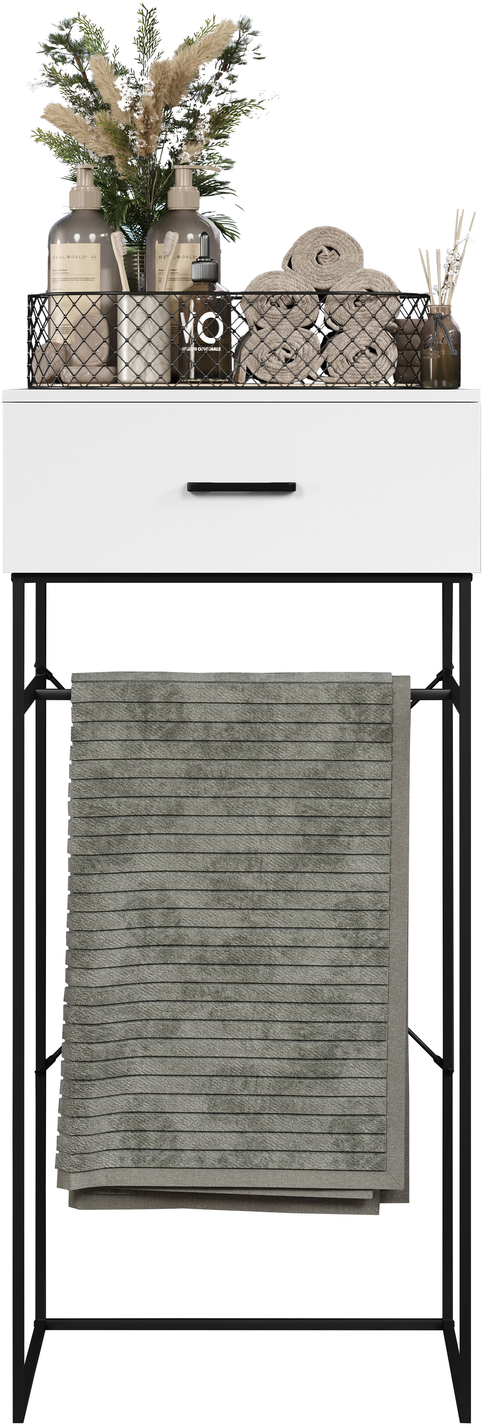 INOSIGN Bijzettafel Sterling Console tafel met lade en geïntegreerde ophangbeugel - 60/48/132 cm (1 stuk)
