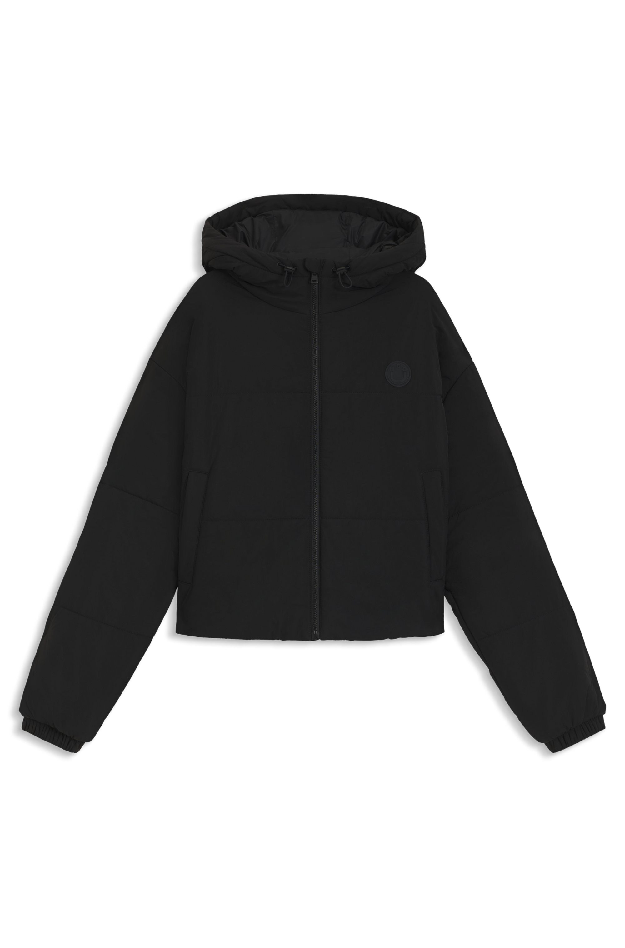 HUGO Blue Gewatteerde jas Freya Relaxed Fit, met capuchon