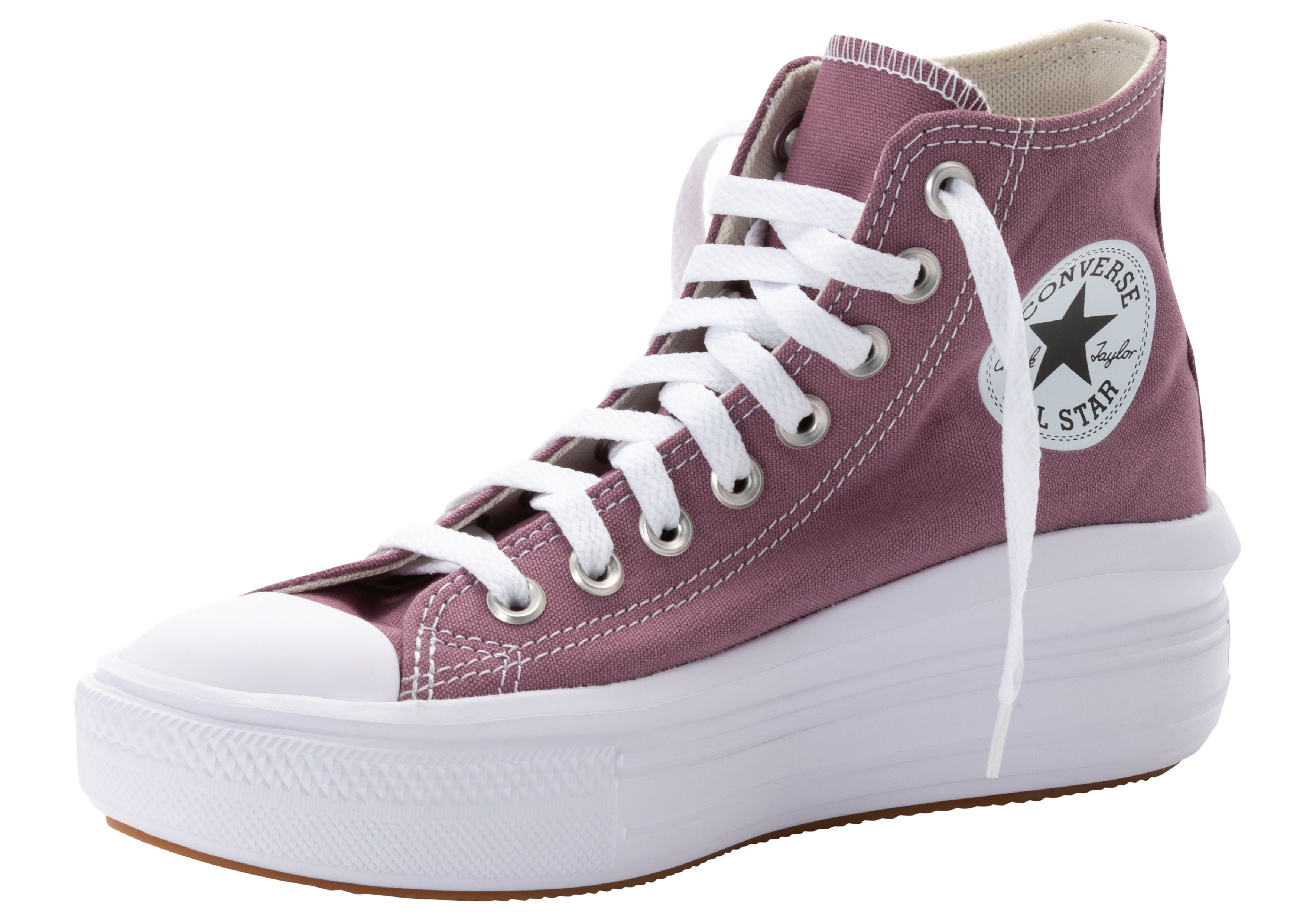 Converse Sneakers CHUCK TAYLOR ALL STAR MOVE dames schoenen maat 37 EU roze