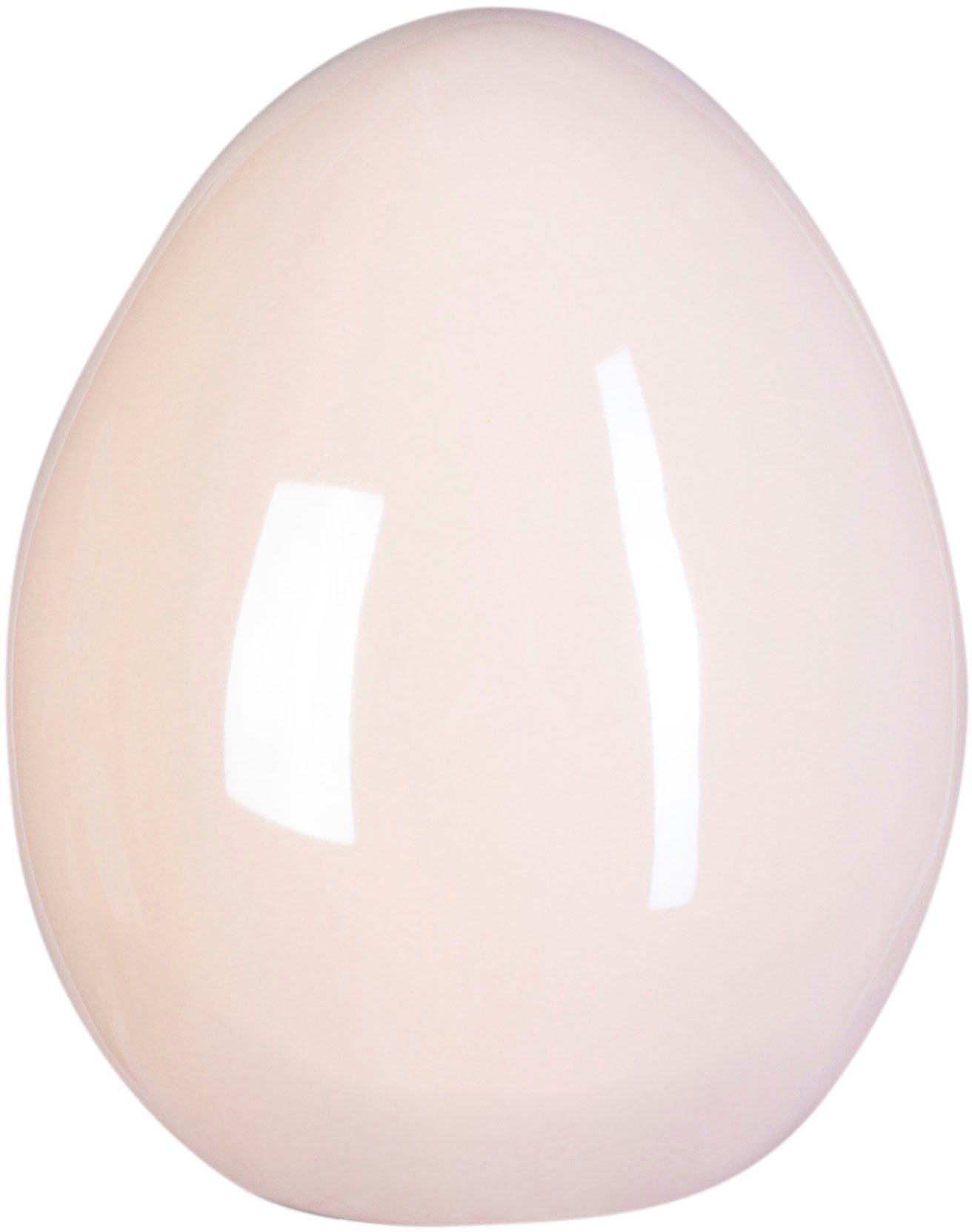 Creativ home Paasei PEARL EFCT Lentedeccoratie van keramiek, met glanzende afwerking (set, 3 stuks)